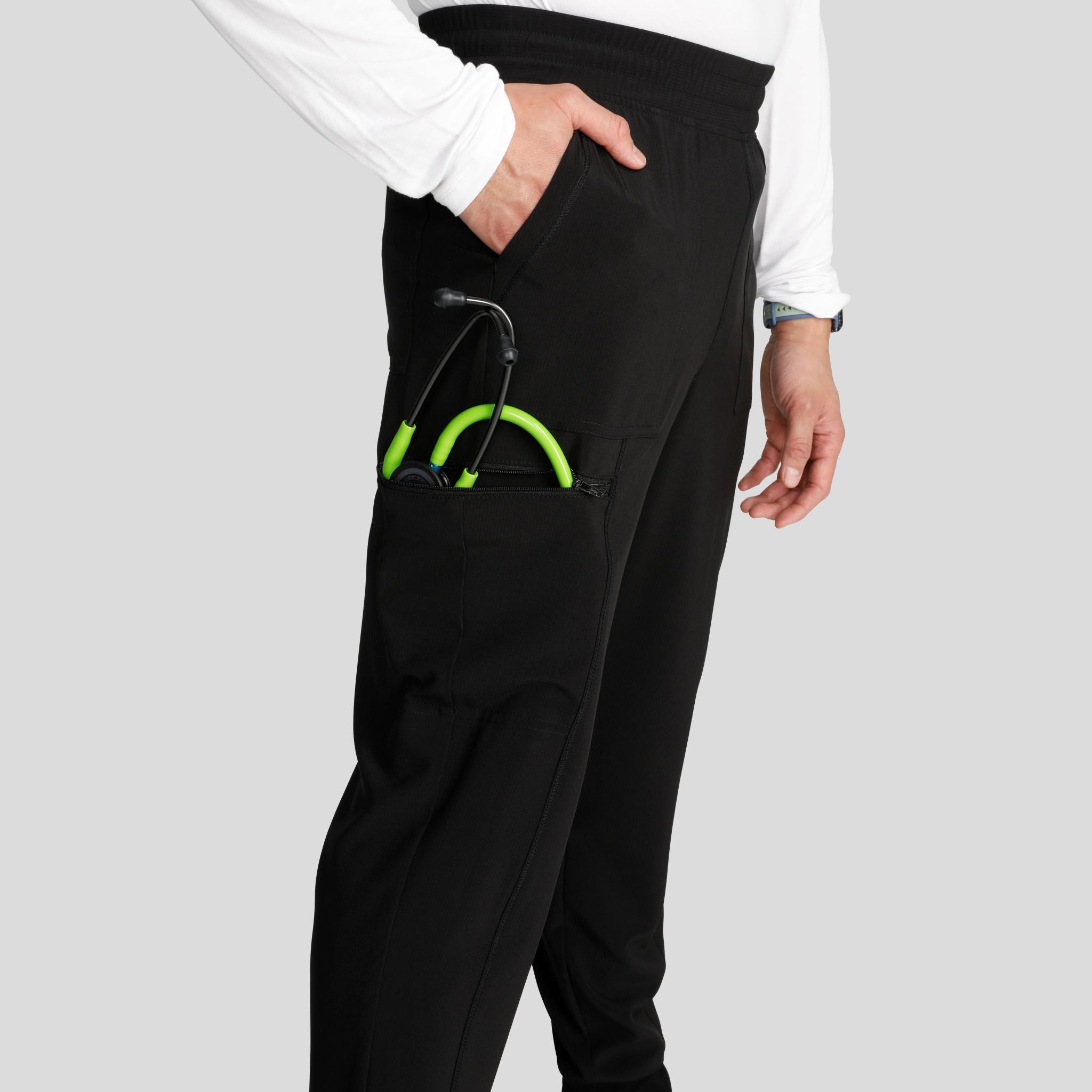 Men's Mid Rise Jogger Scrub Pant