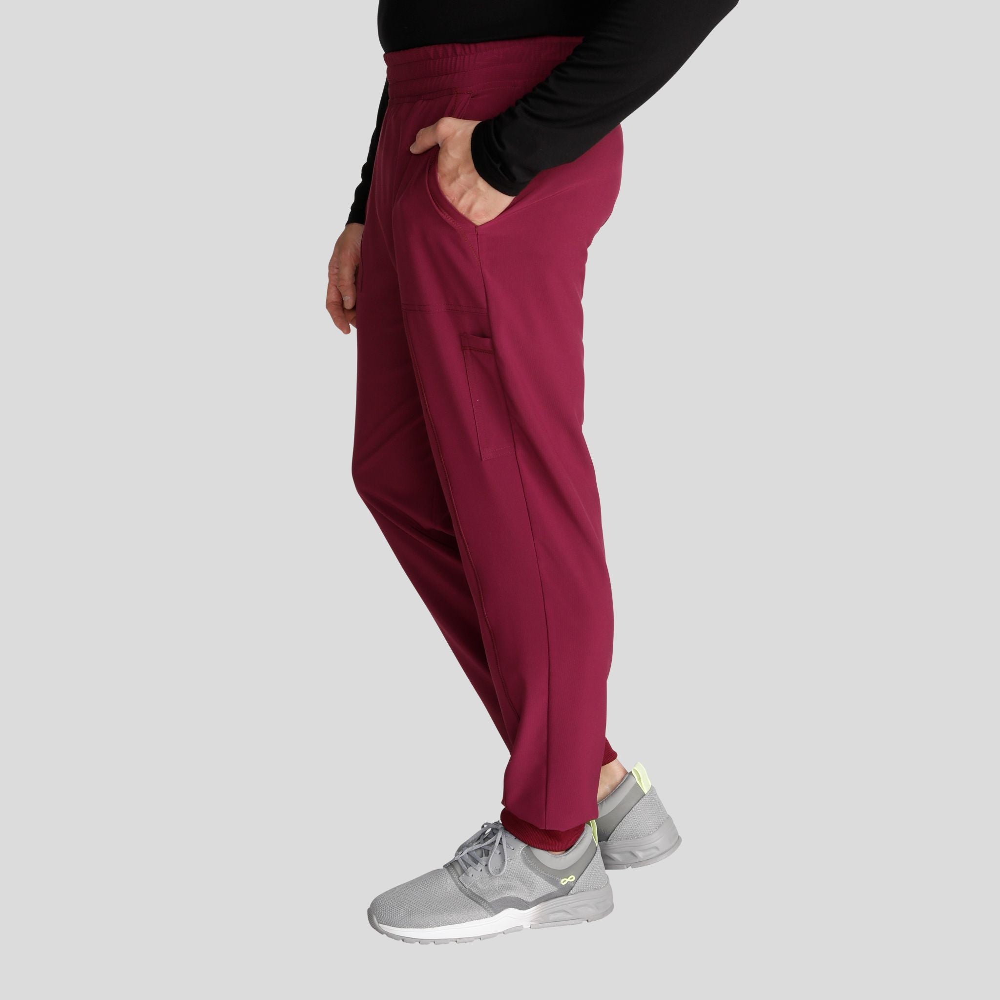 Men's Mid Rise Jogger Scrub Pant