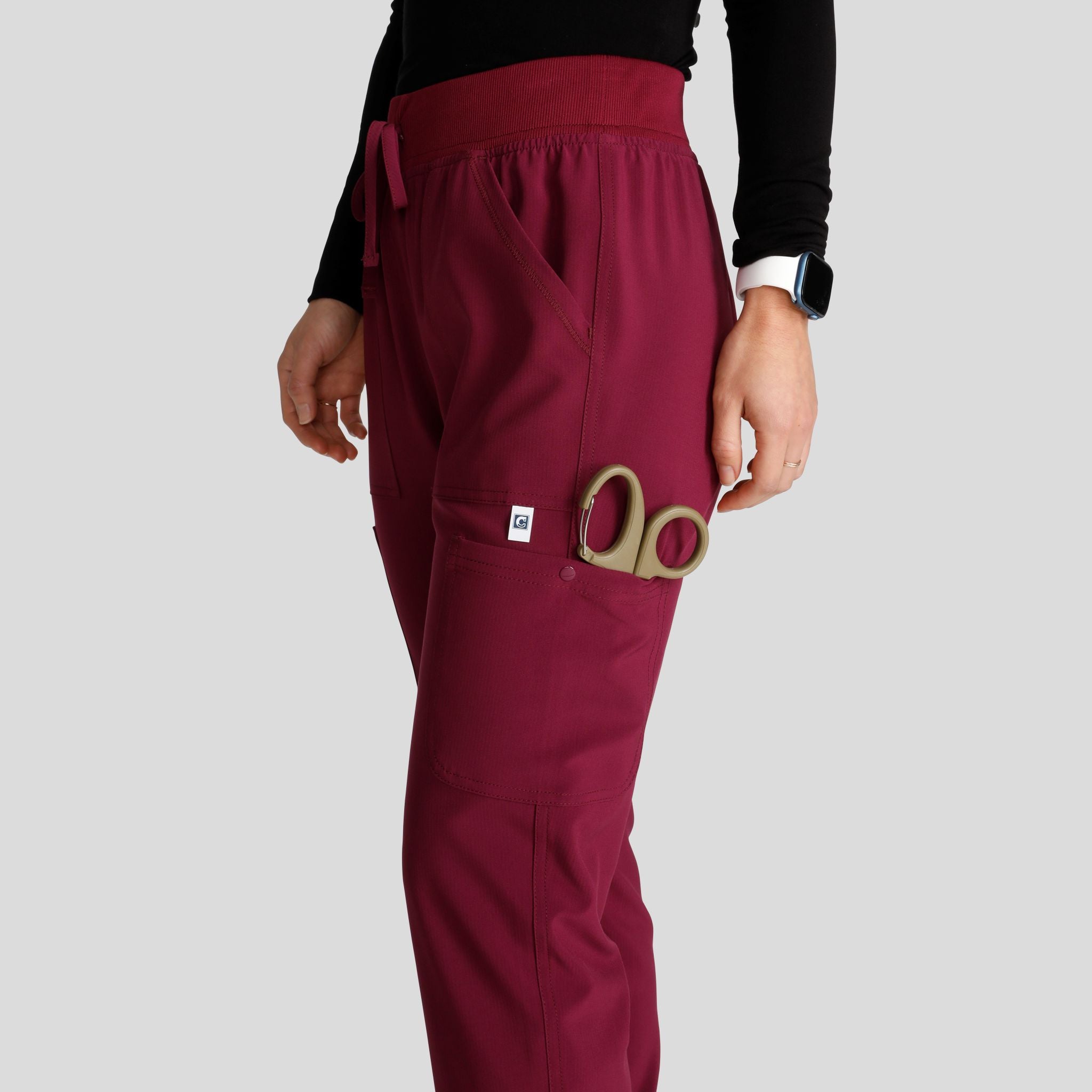 Women's Natural Rise Jogger Scrub Pant