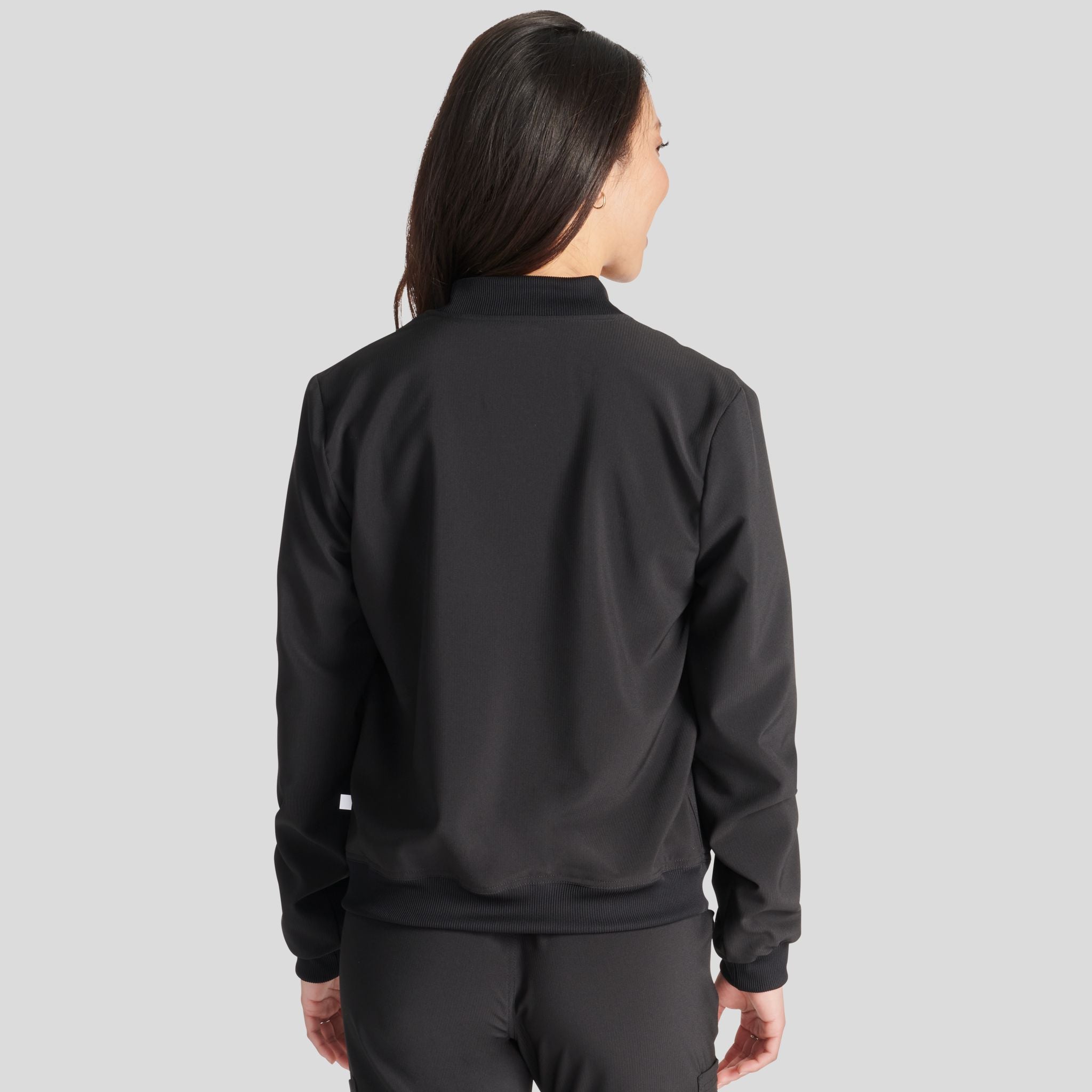Women's Zip Front Bomber Jacket