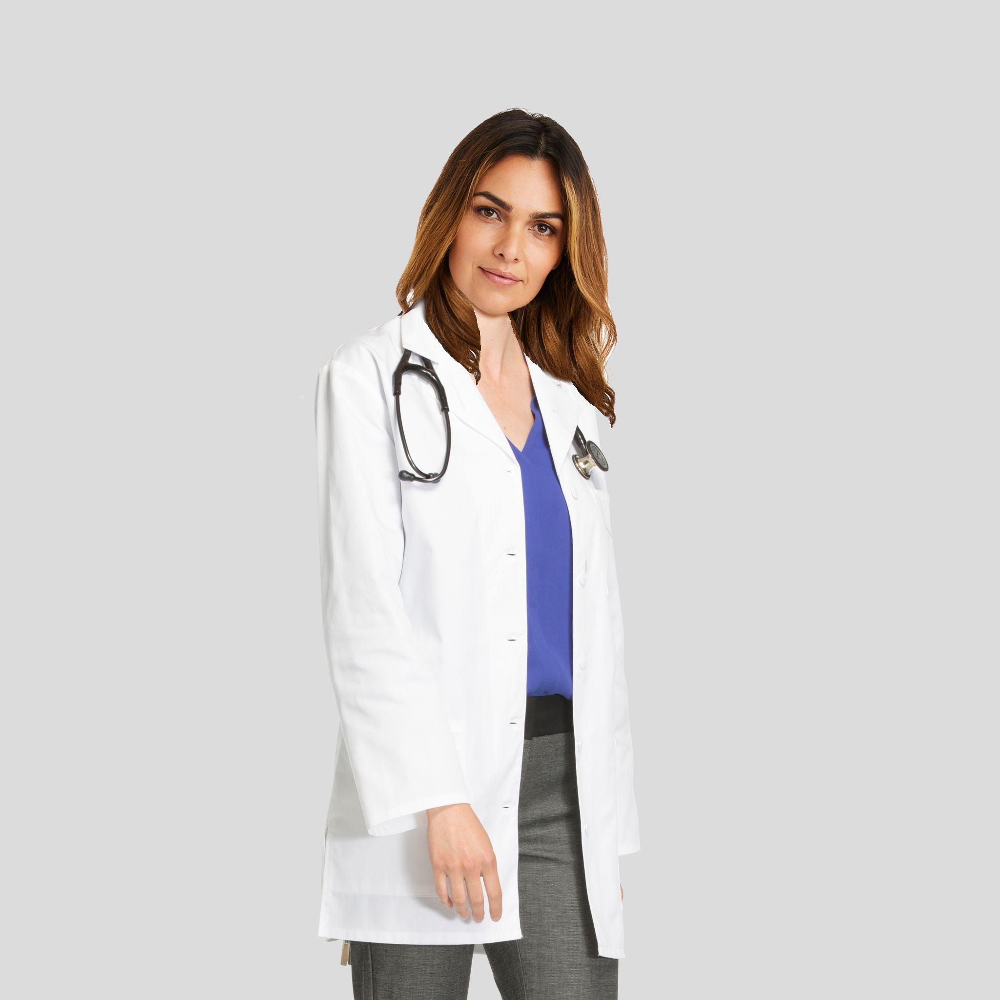 Women's Notched Lapel 32" Lab Coat