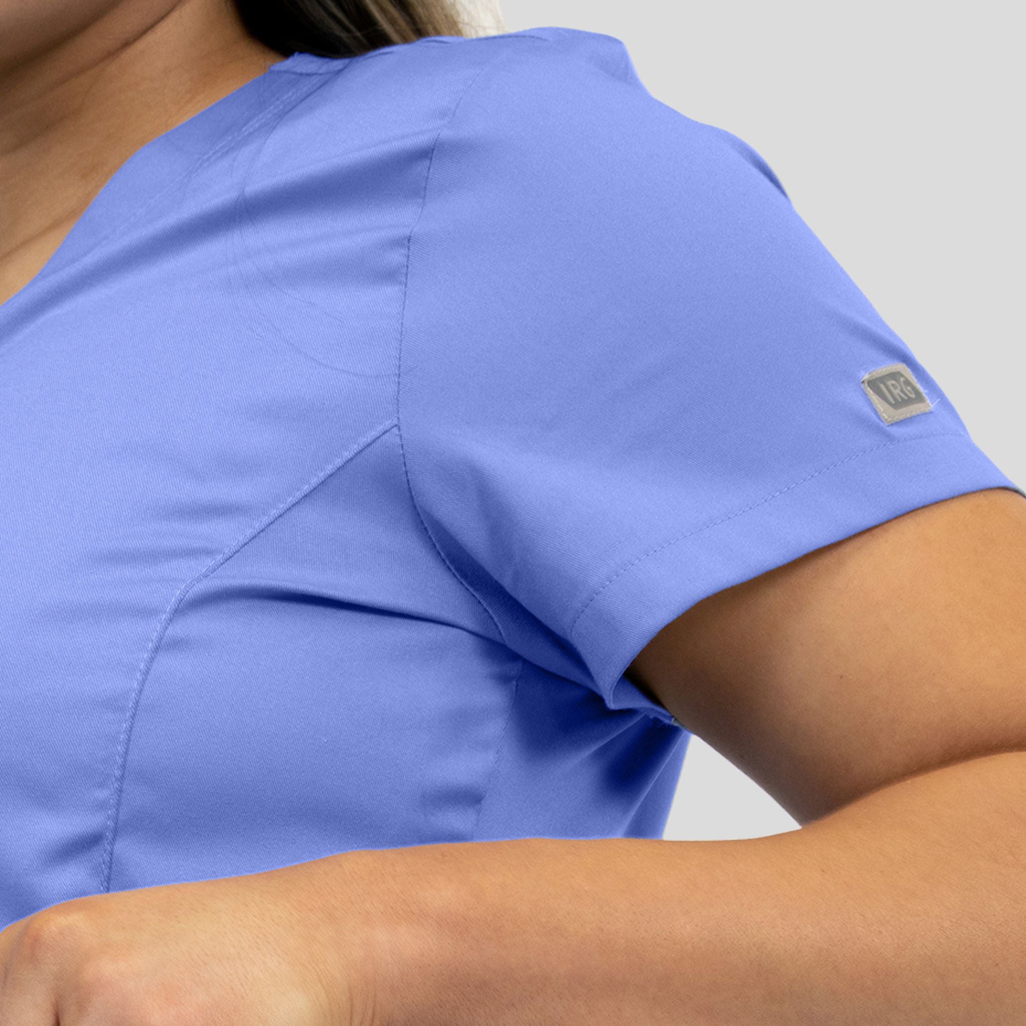 Women’s Mock Wrap Knit Side Top