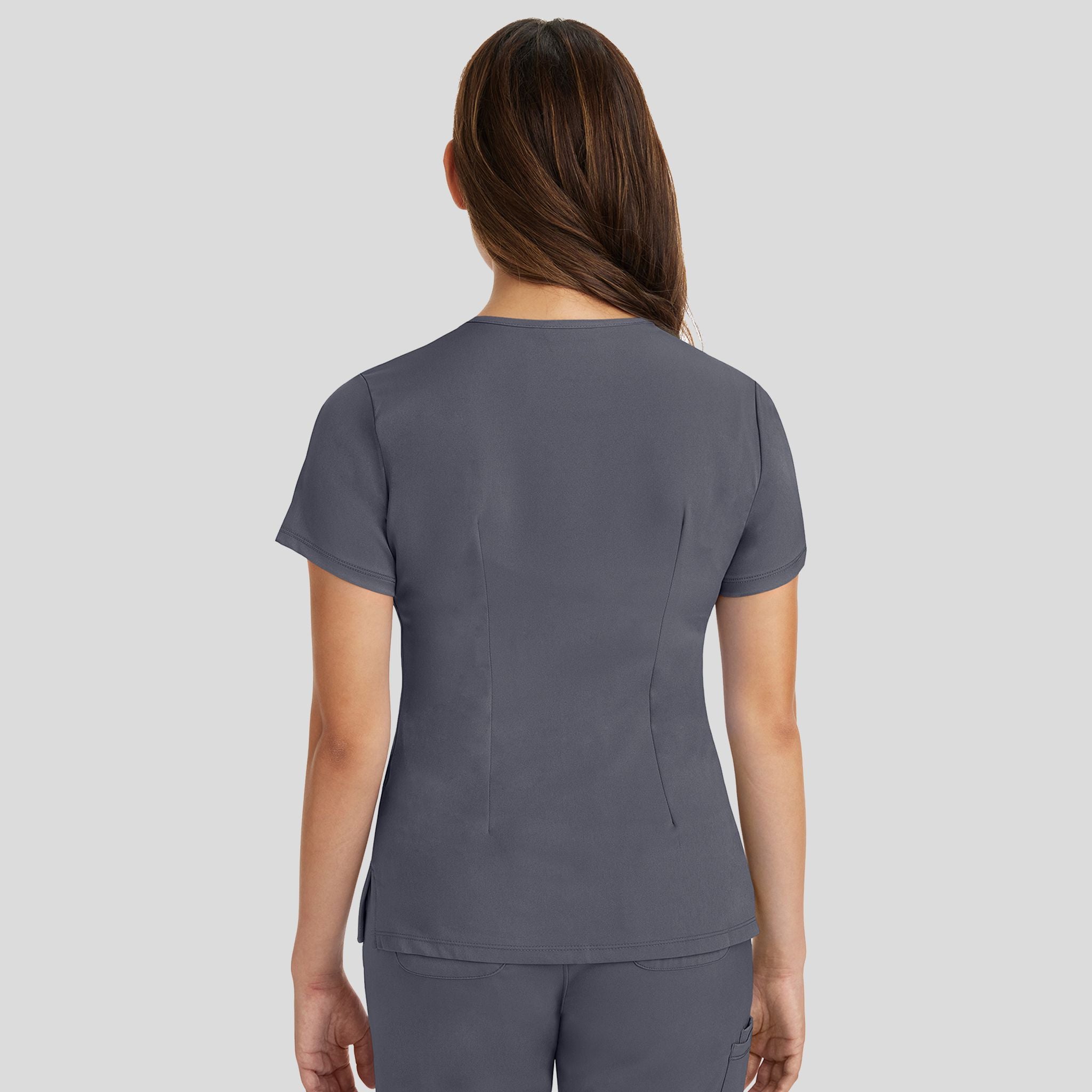 Women's Monica V-Neck Solid Scrub Top
