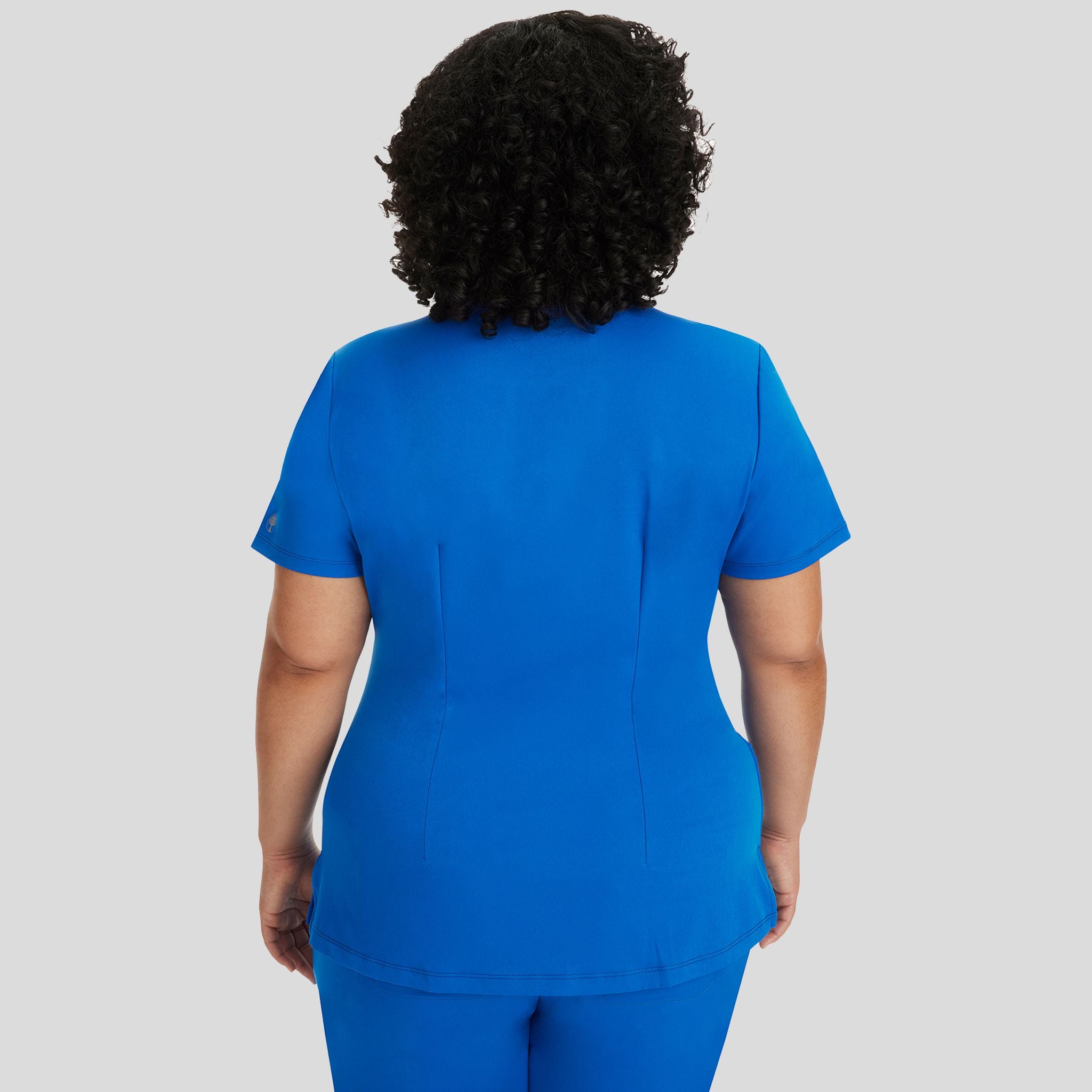 Women's Monica V-Neck Solid Scrub Top