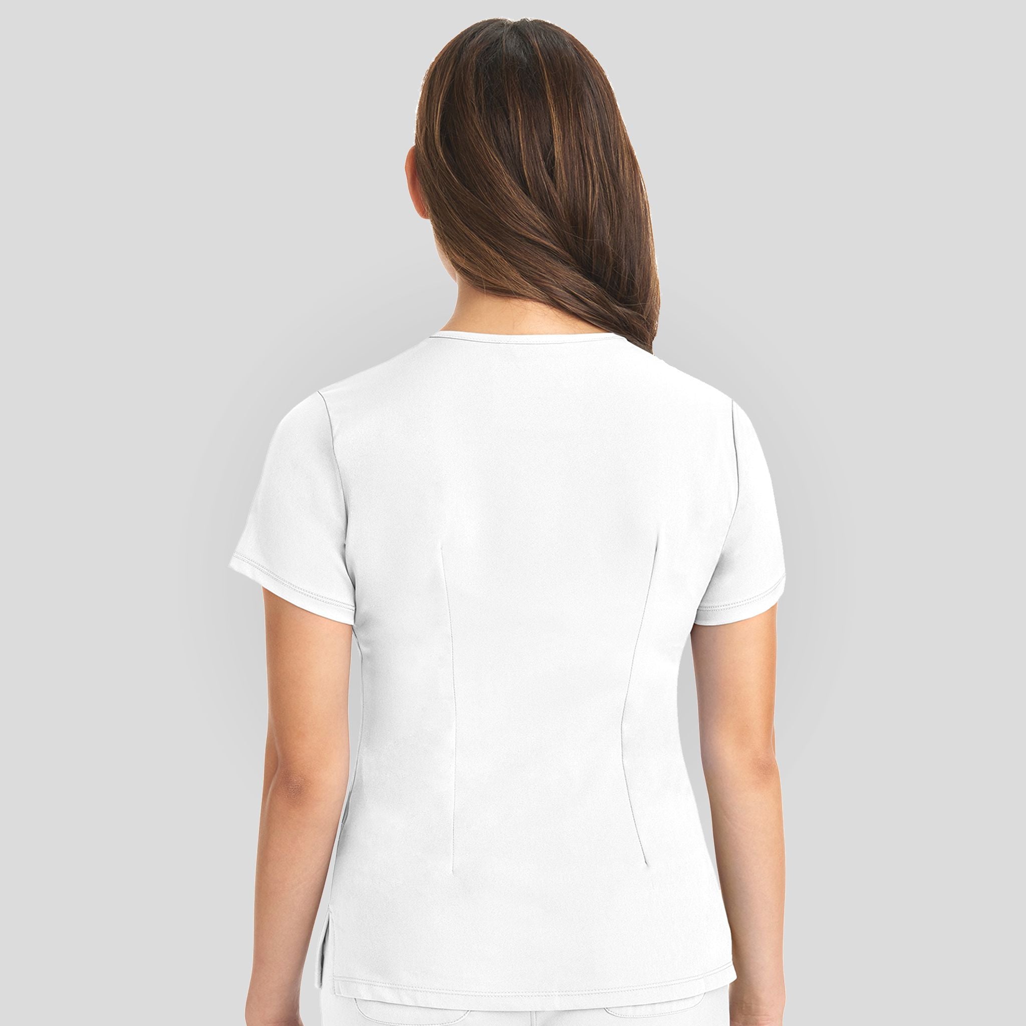 Women's Monica V-Neck Solid Scrub Top