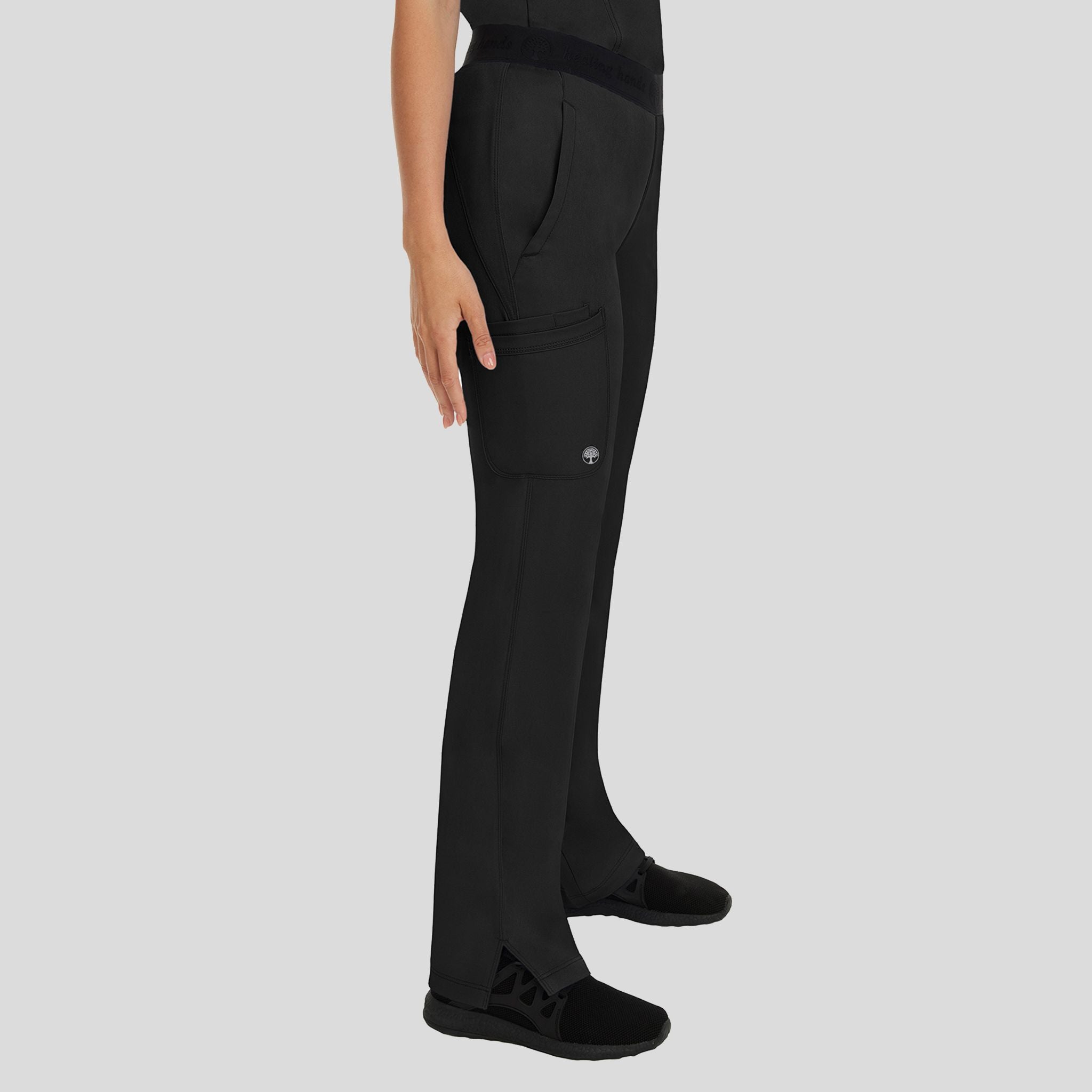 Women's Rachel Elastic Waistband Cargo Scrub Pant