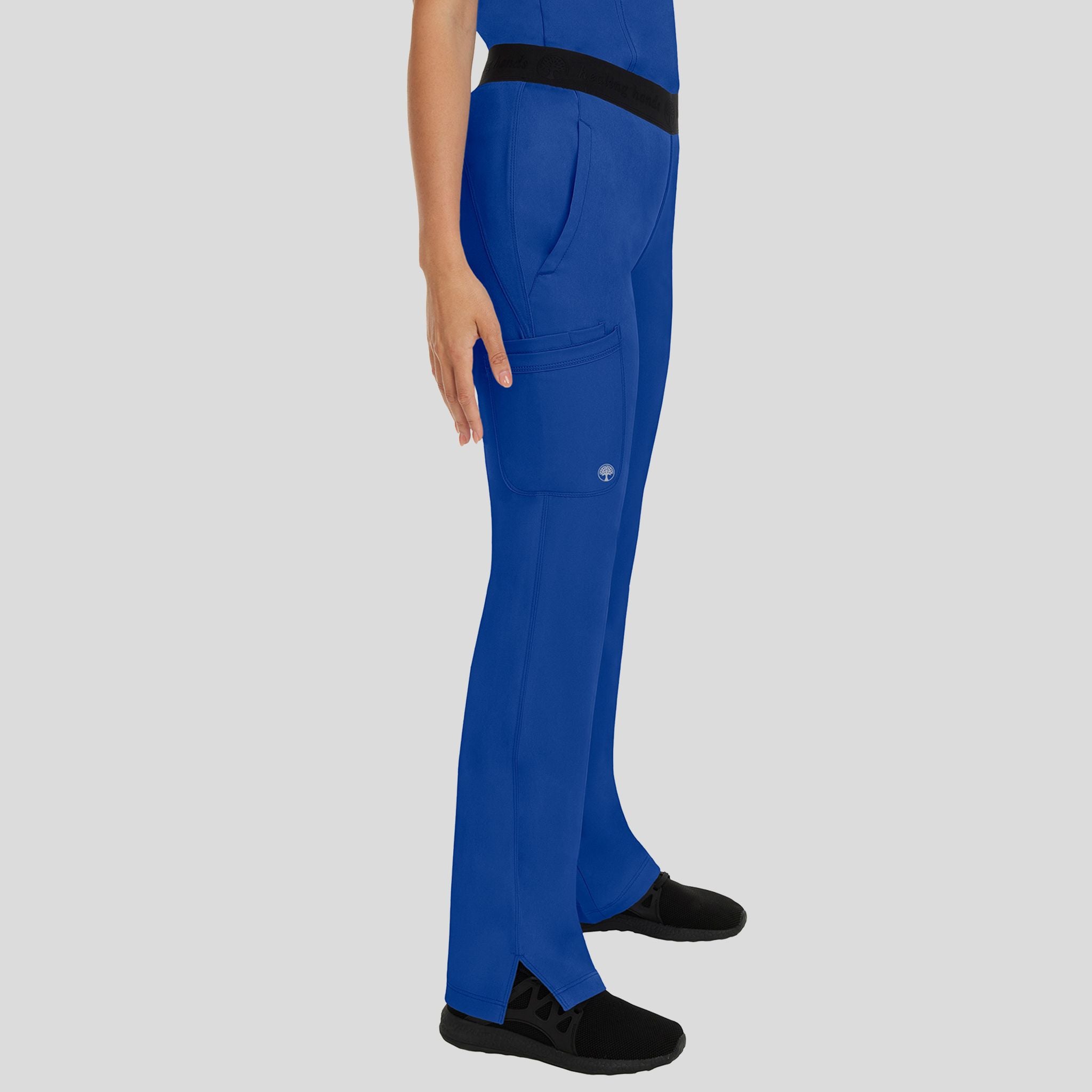 Women's Rachel Elastic Waistband Cargo Scrub Pant