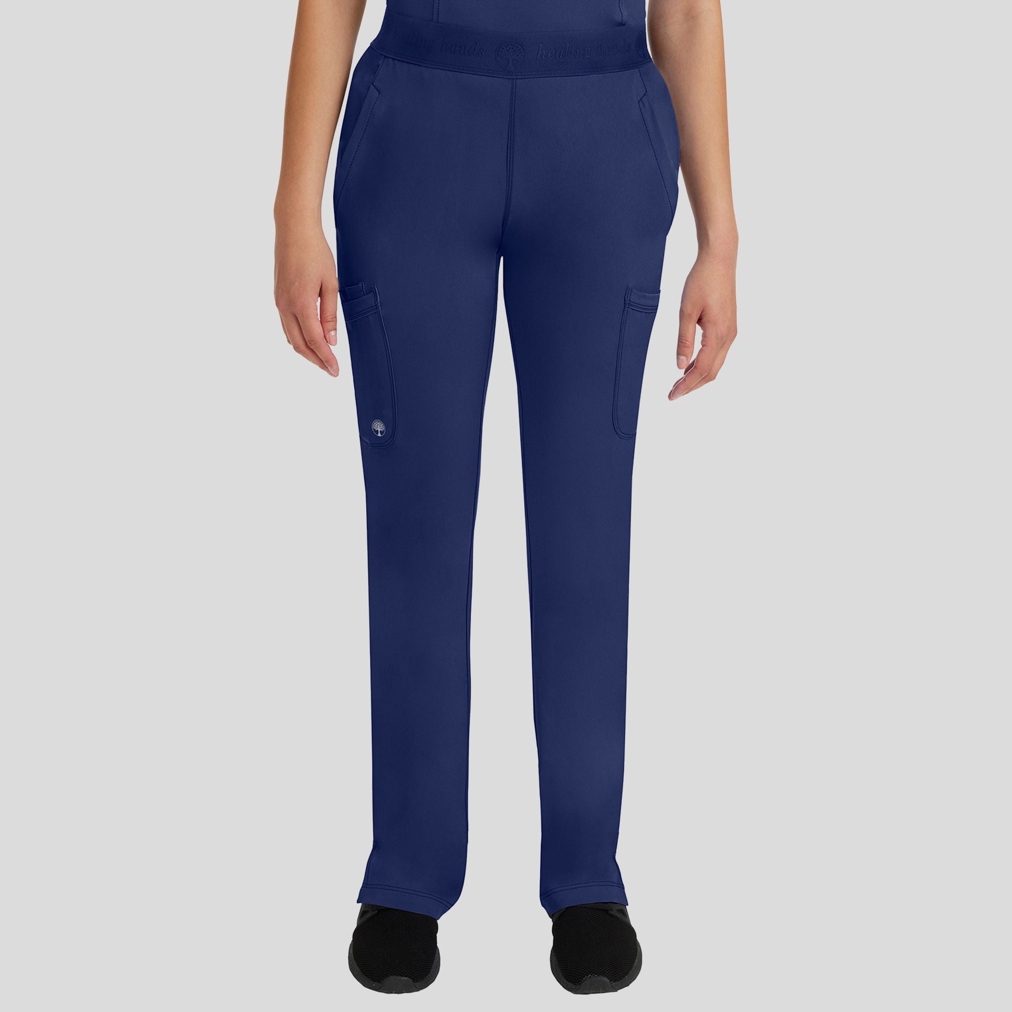 Women's Rachel Elastic Waistband Cargo Scrub Pant