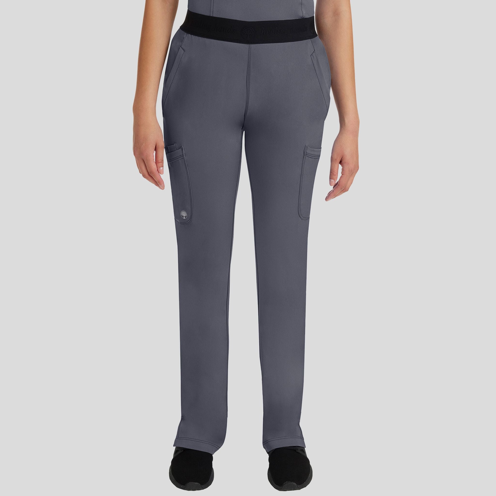 Women's Rachel Elastic Waistband Cargo Scrub Pant