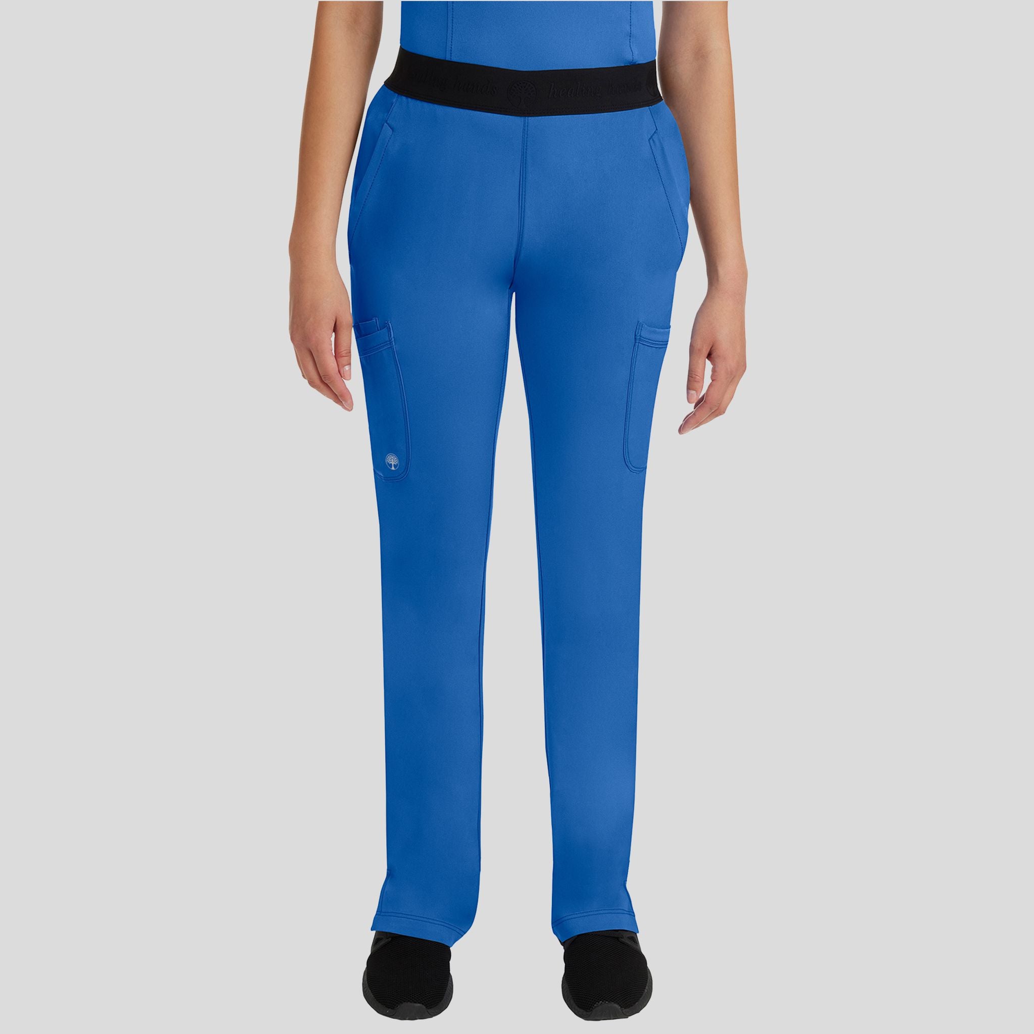 Women's Rachel Elastic Waistband Cargo Scrub Pant