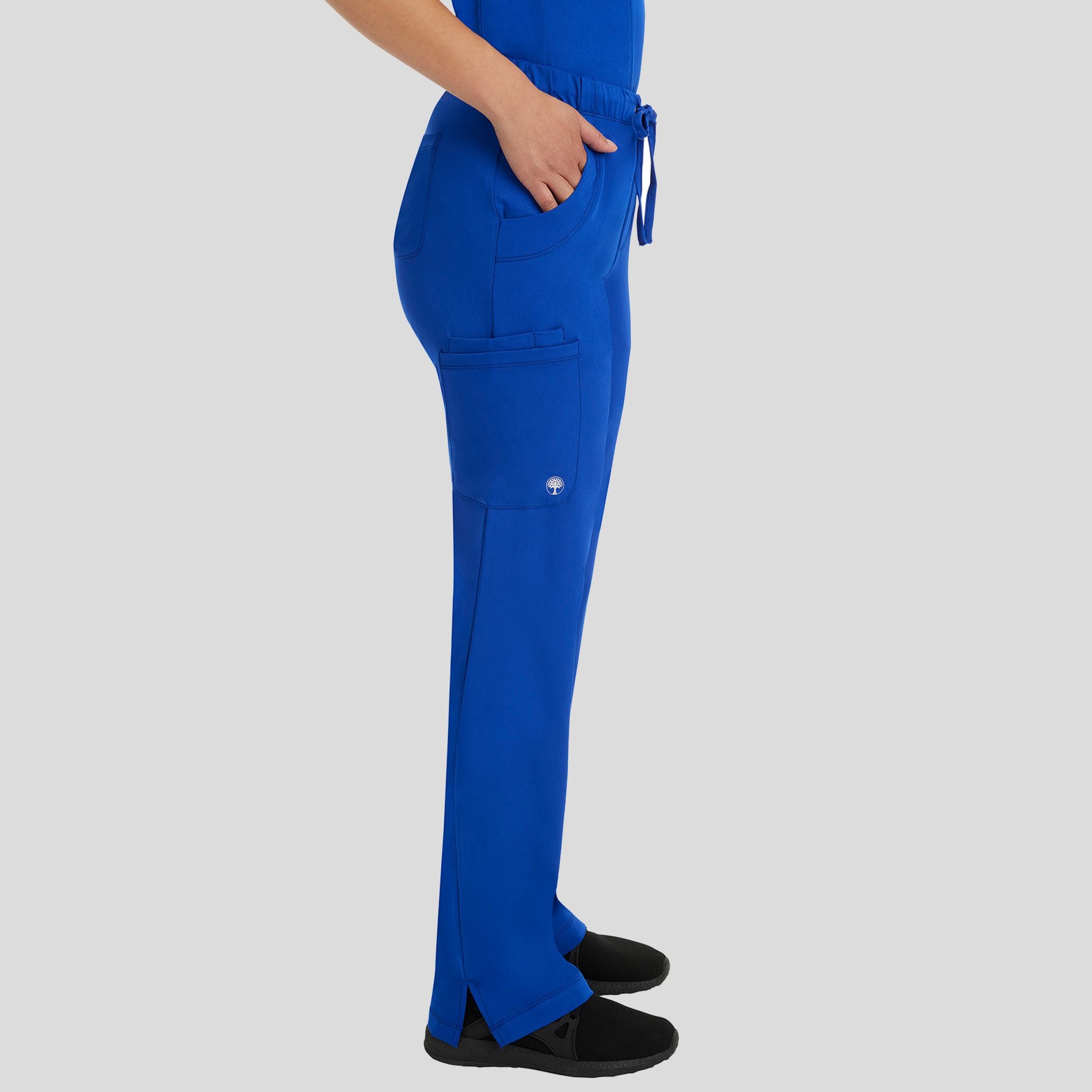 Women's Rebecca Drawstring Flare Scrub Pant