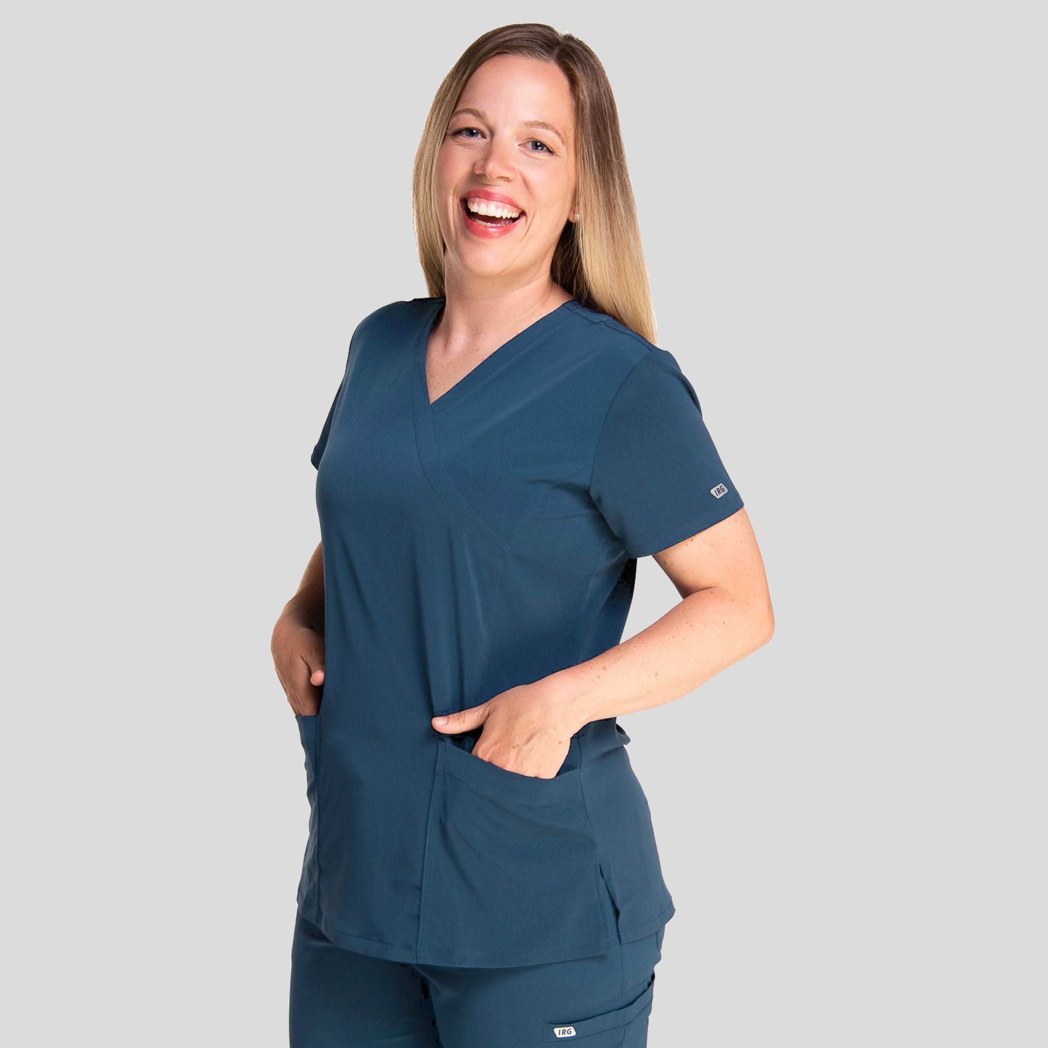 Women’s Mock Wrap Top