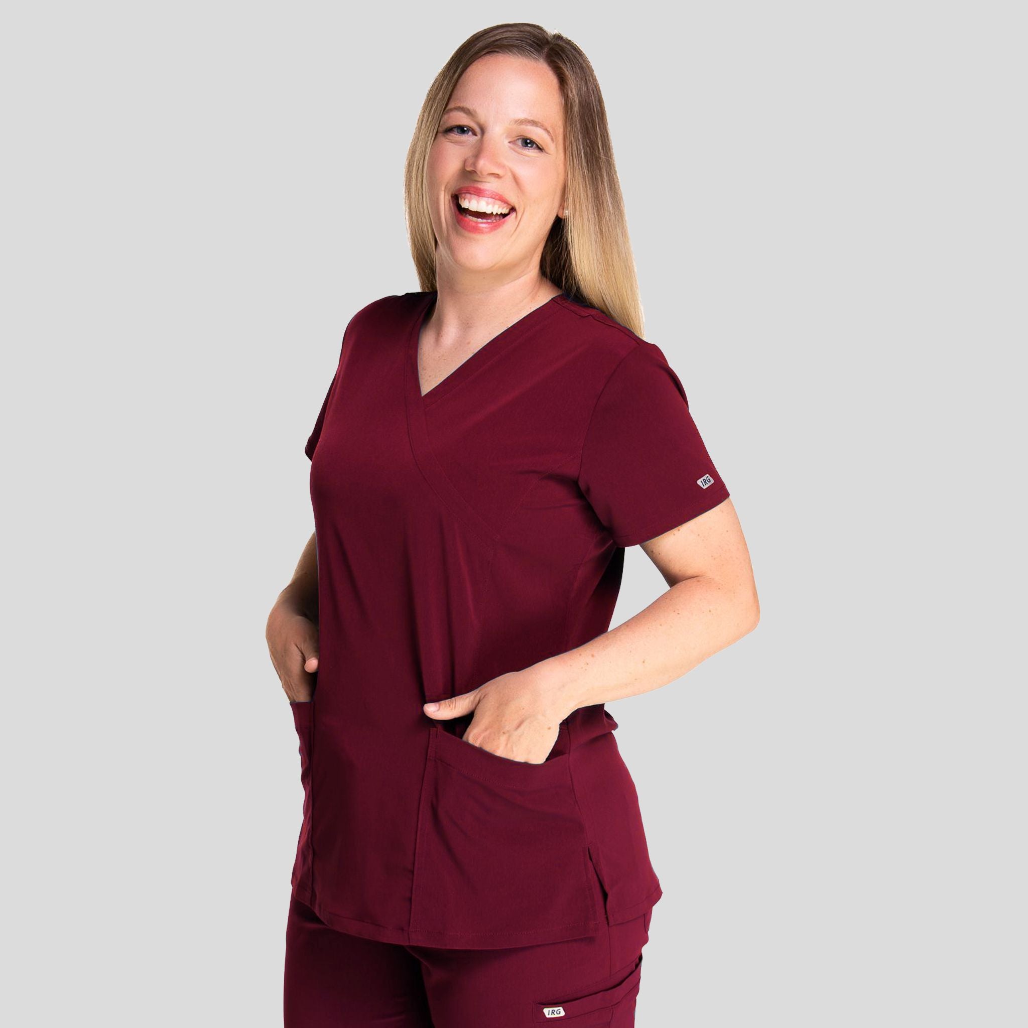 Women’s Mock Wrap Top