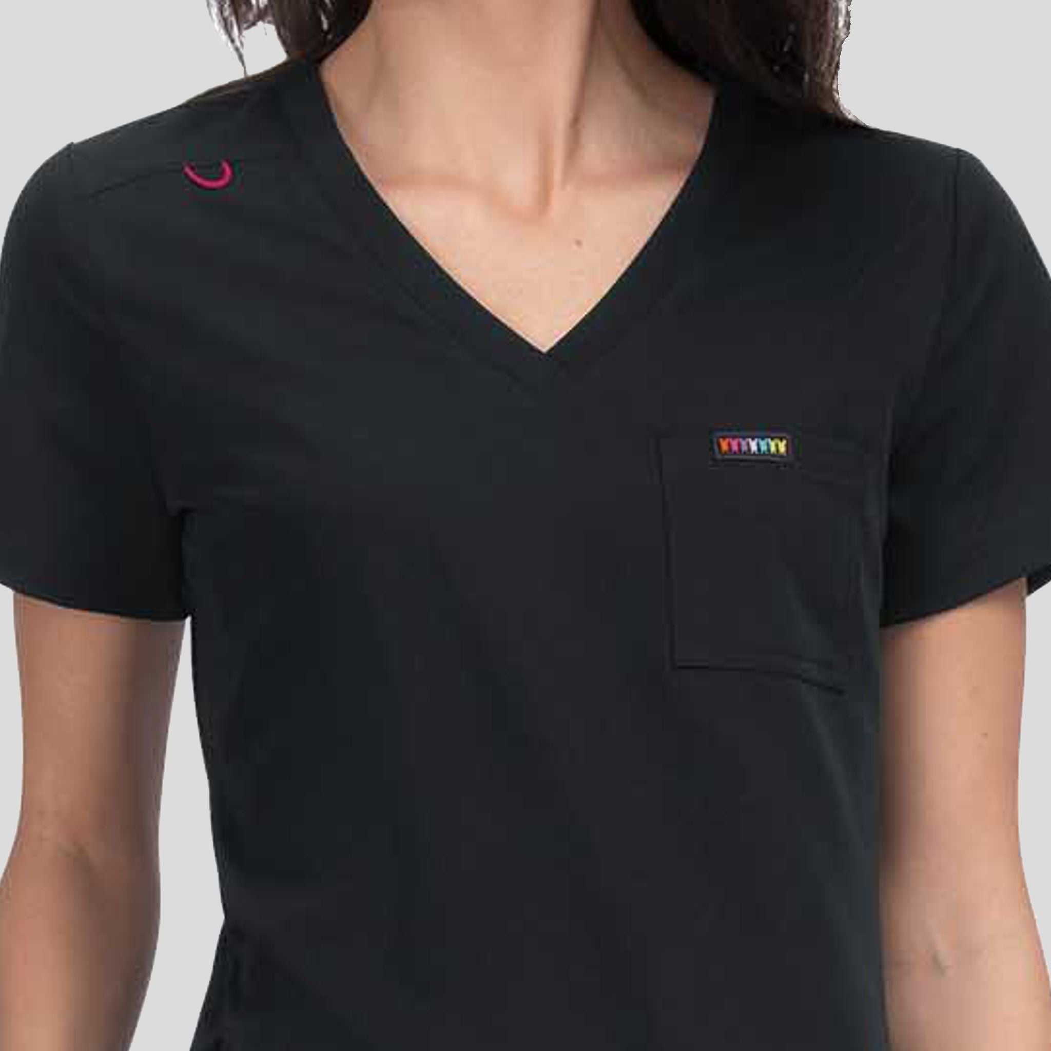 Coco Women's 1-Pocket Tuck-In Scrub Top