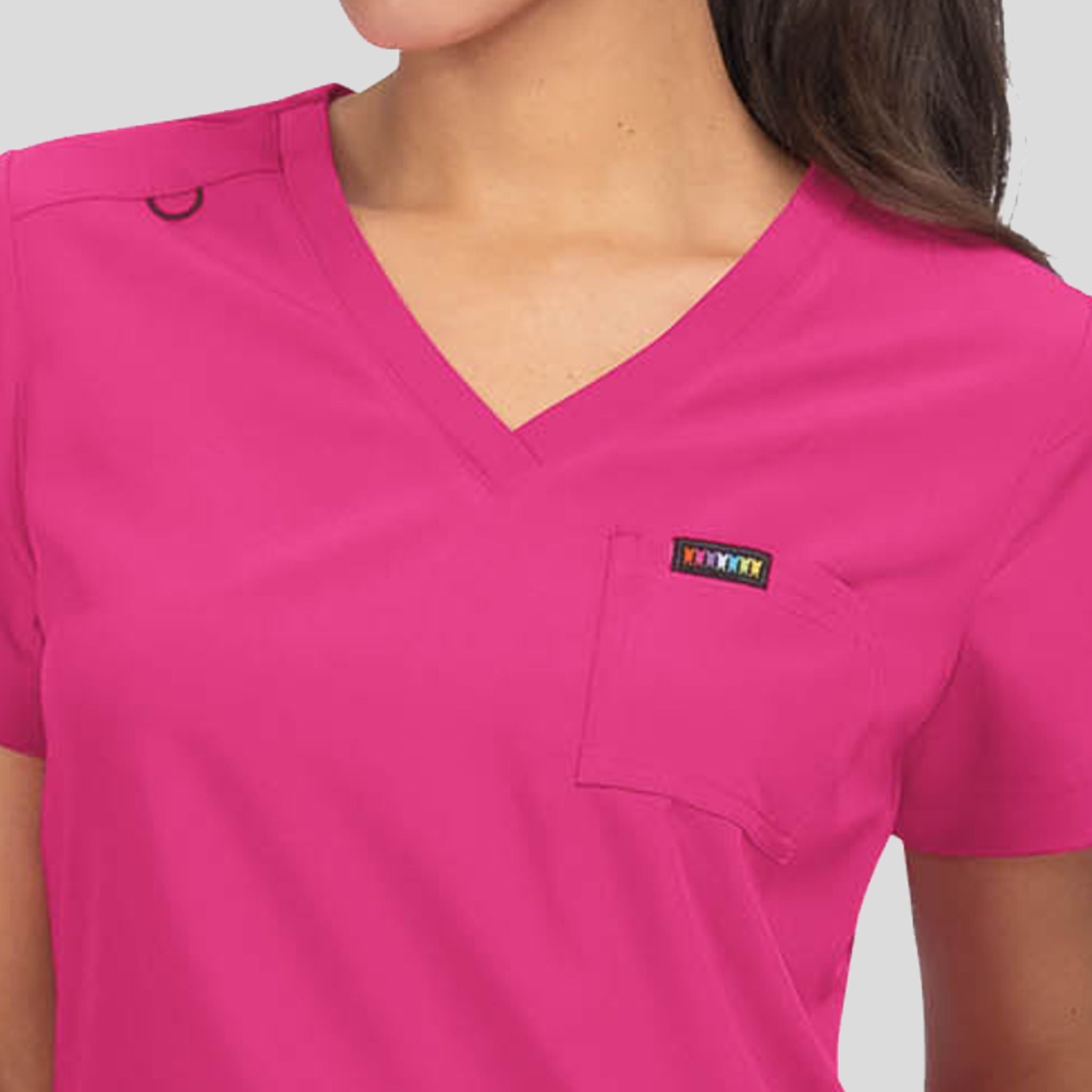 Coco Women's 1-Pocket Tuck-In Scrub Top