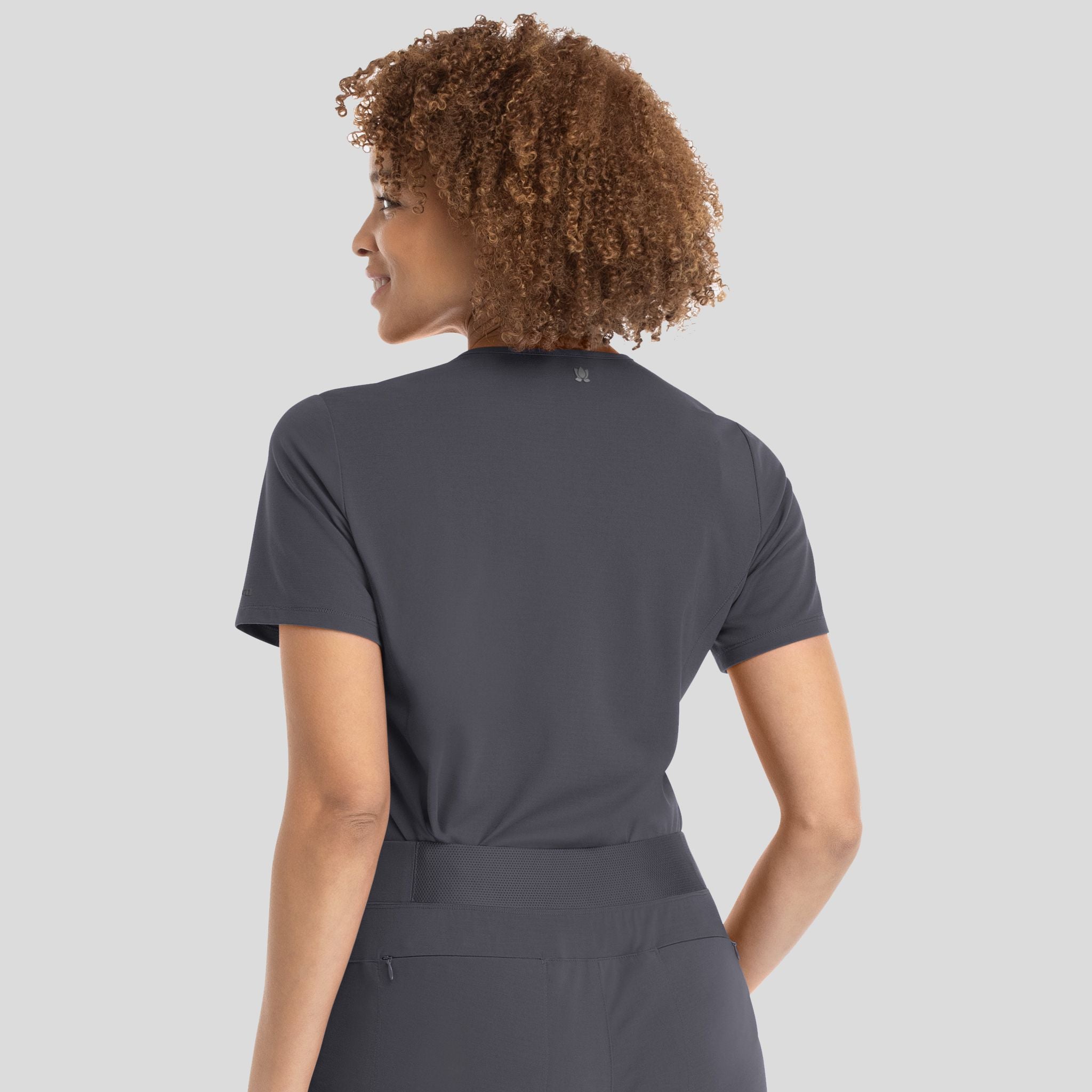 Women's Banded V-Neck Top