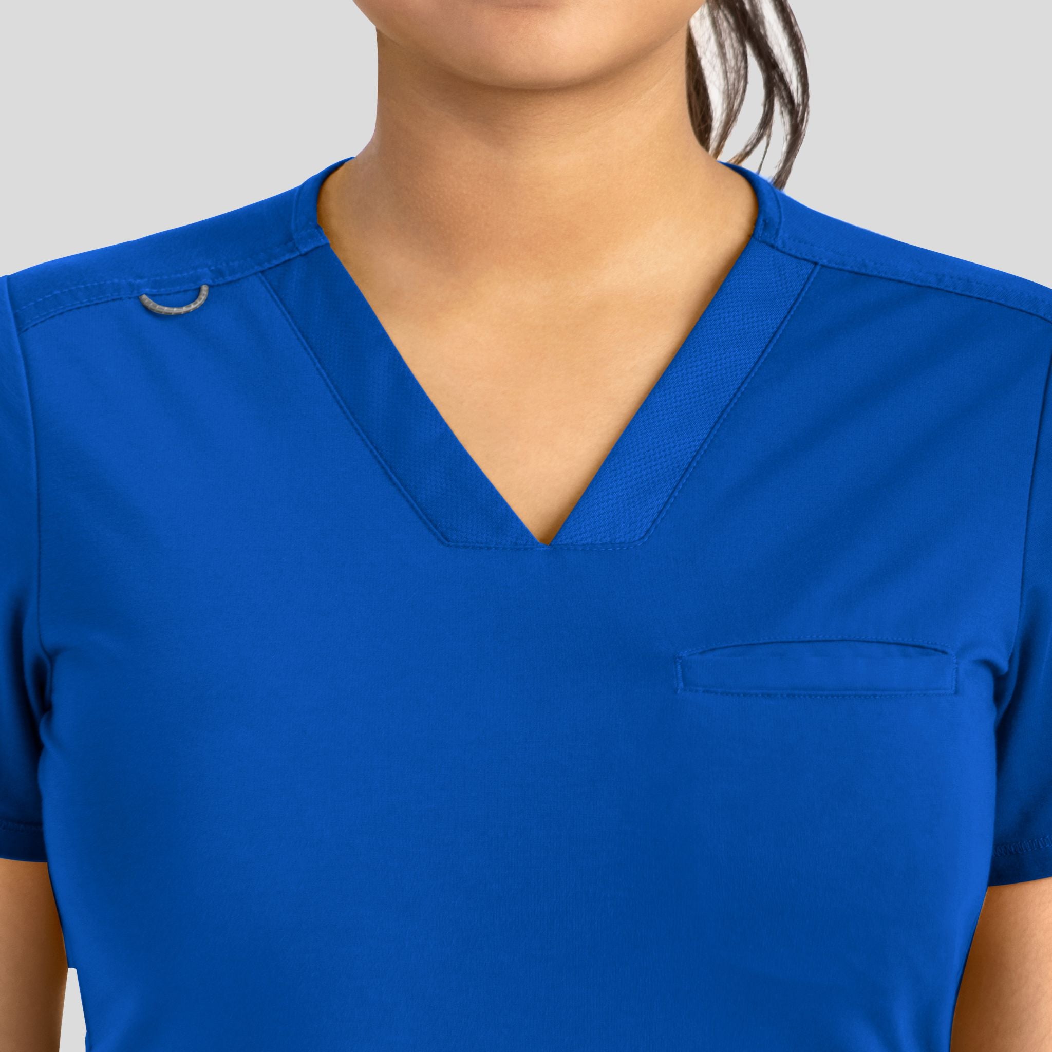 Women's Banded V-Neck Top