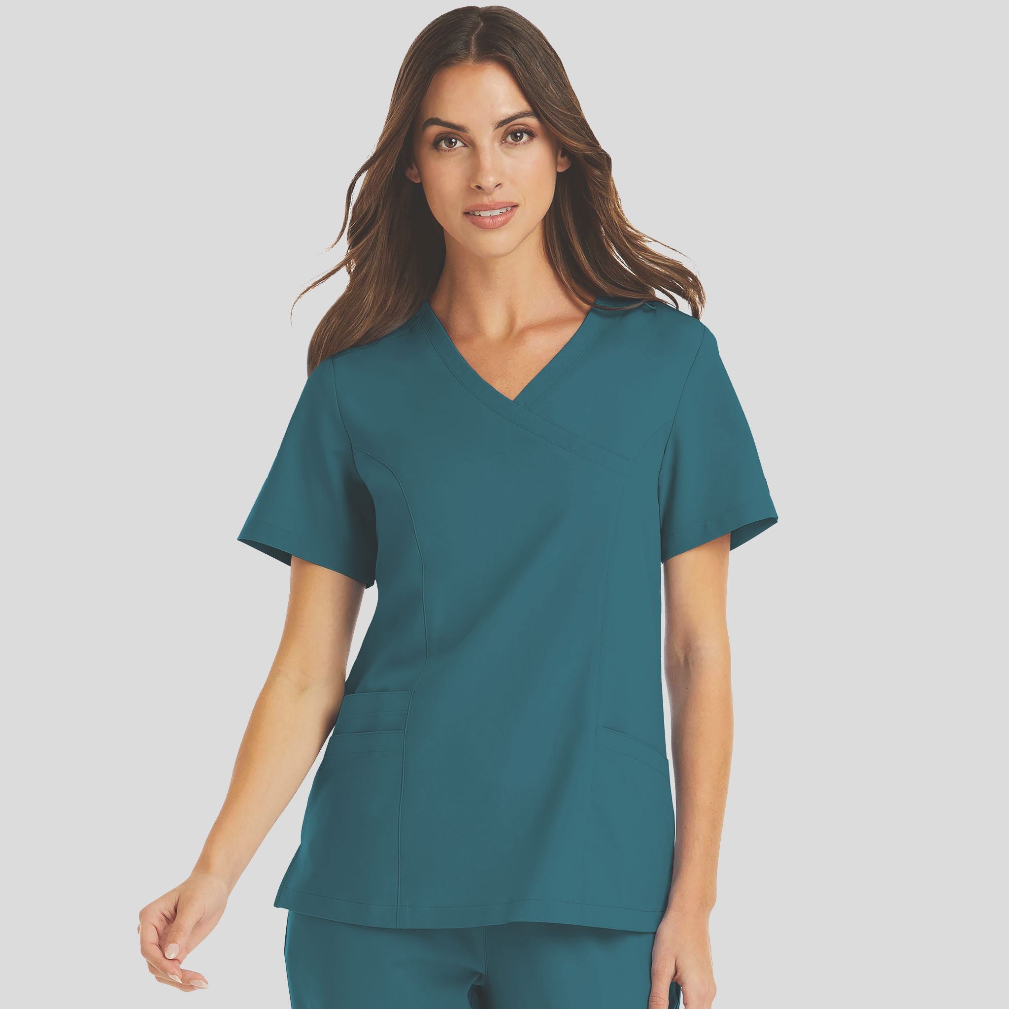 Women's Mock Wrap Top