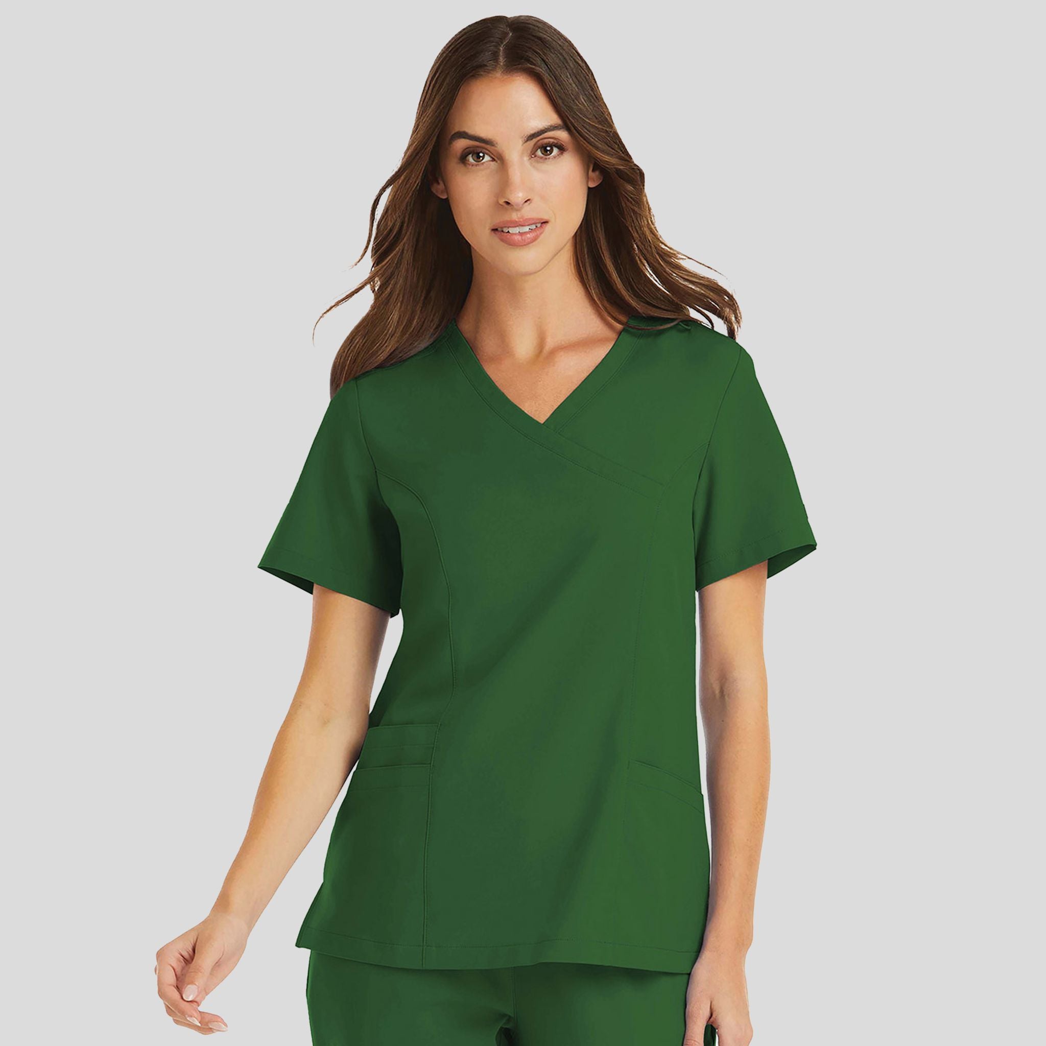 Women's Mock Wrap Top