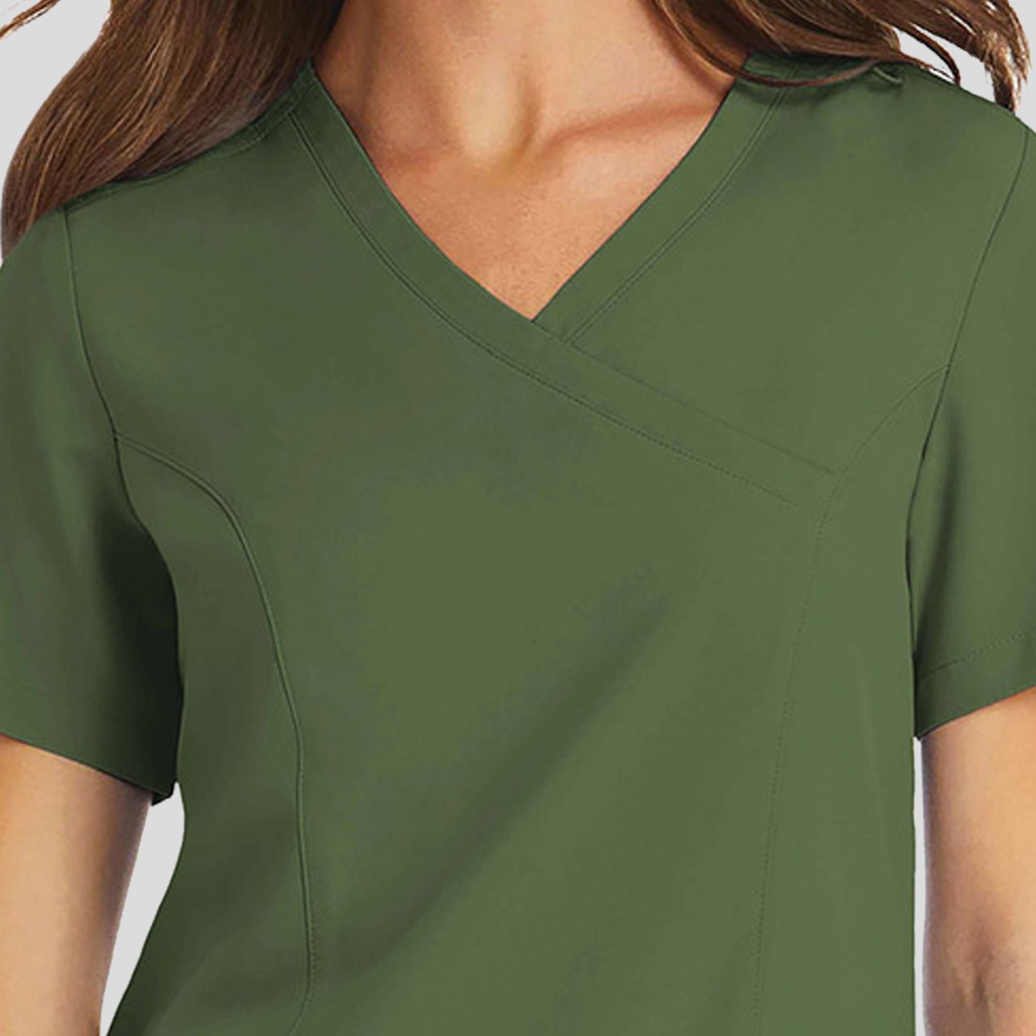 Women's Mock Wrap Top