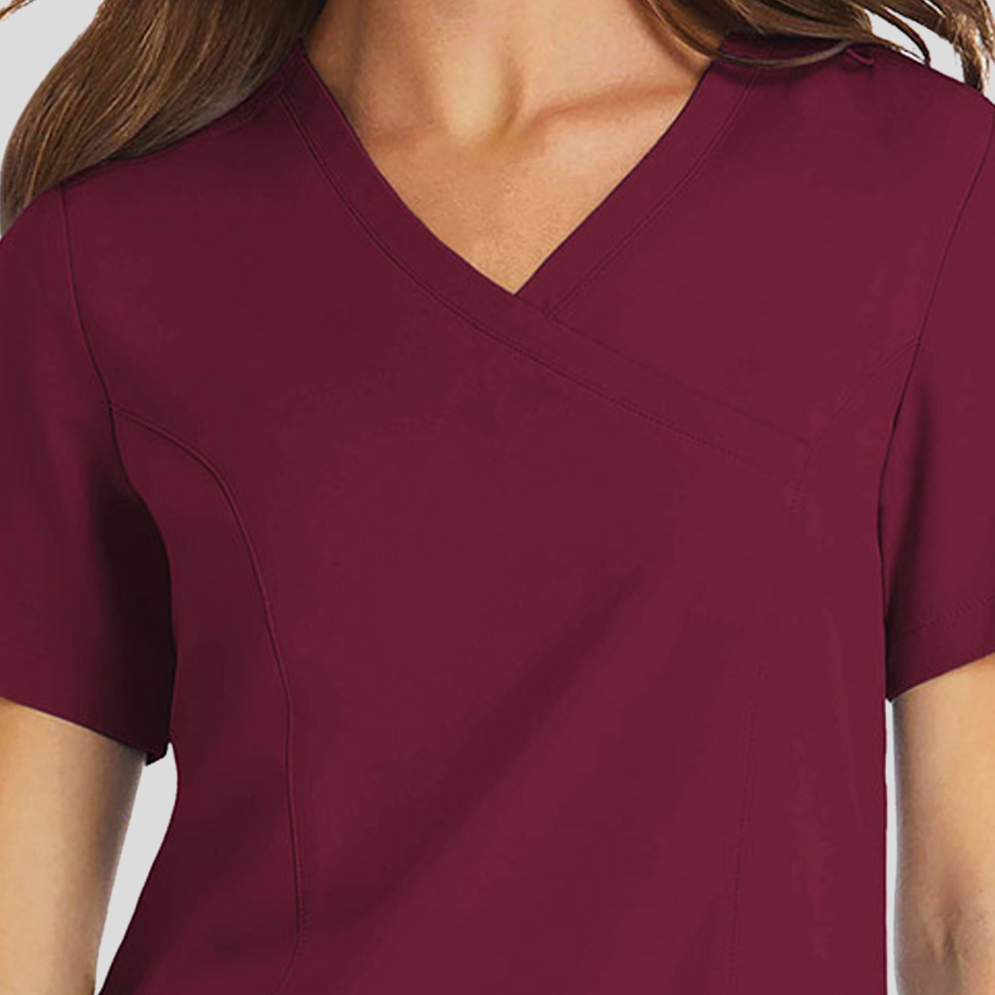 Women's Mock Wrap Top