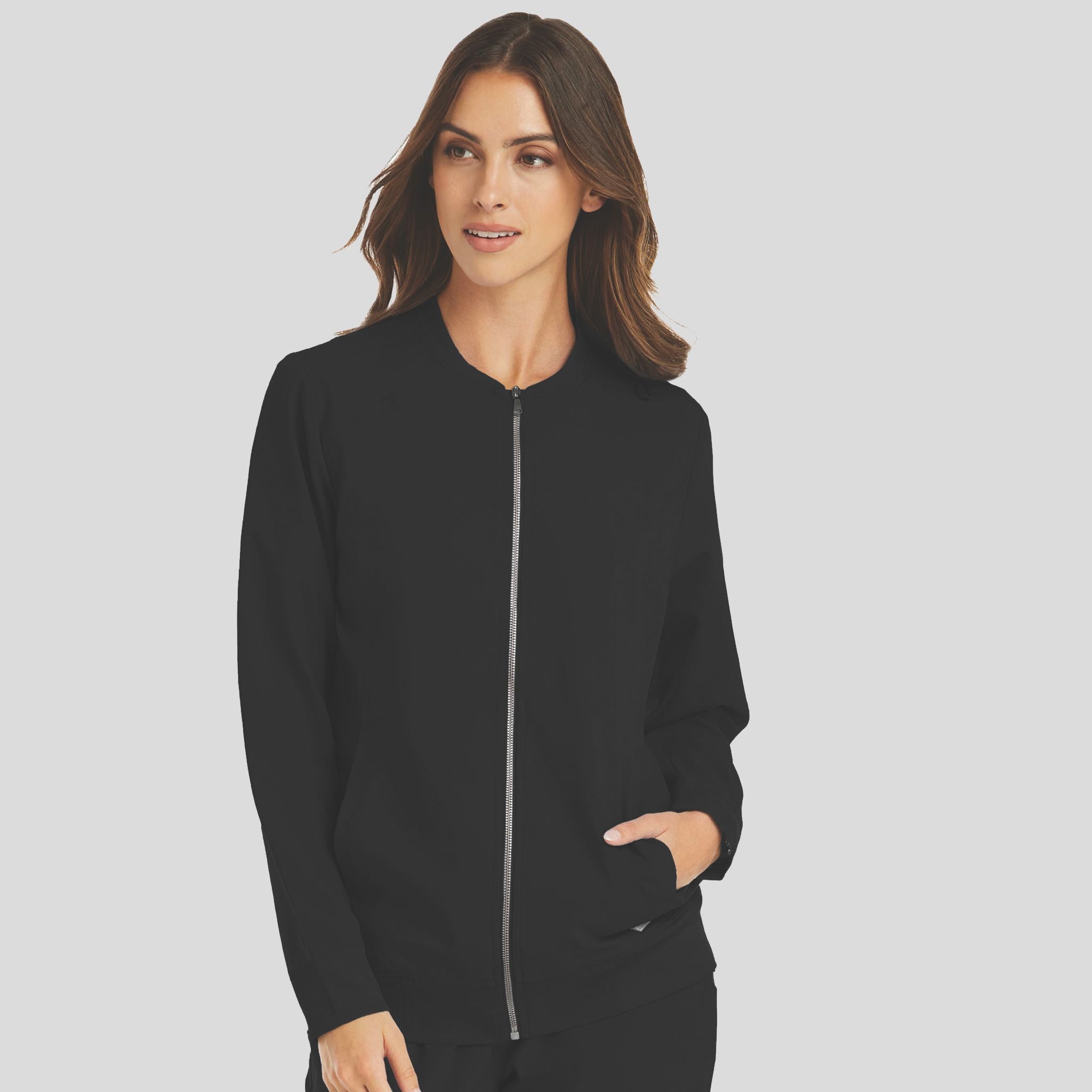 Women's Front Zip Warm-up Jacket