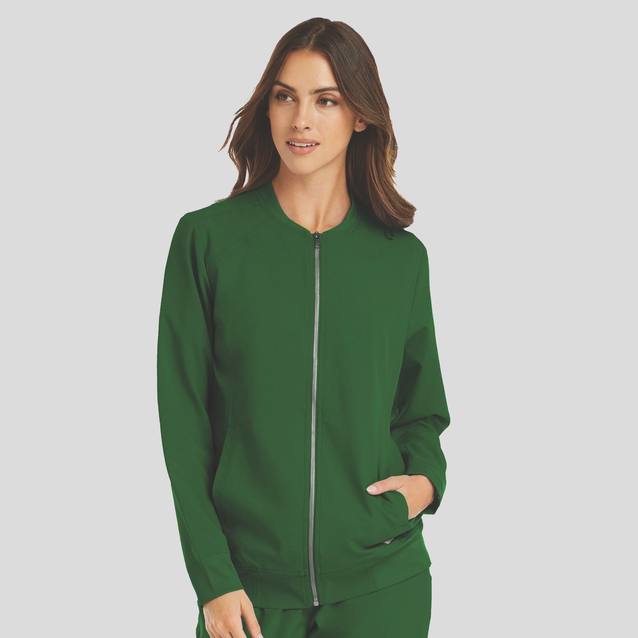 Women's Front Zip Warm-up Jacket