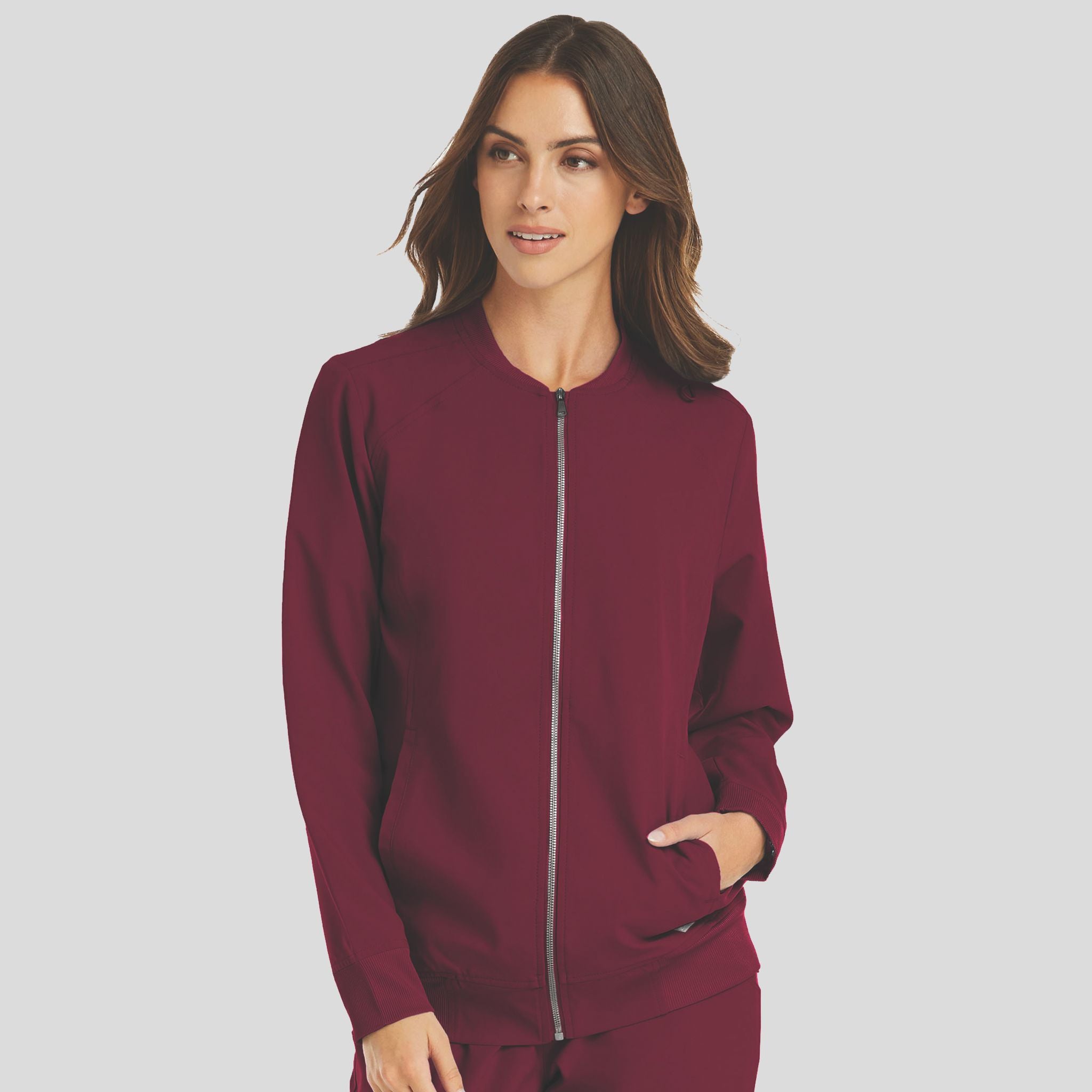 Women's Front Zip Warm-up Jacket