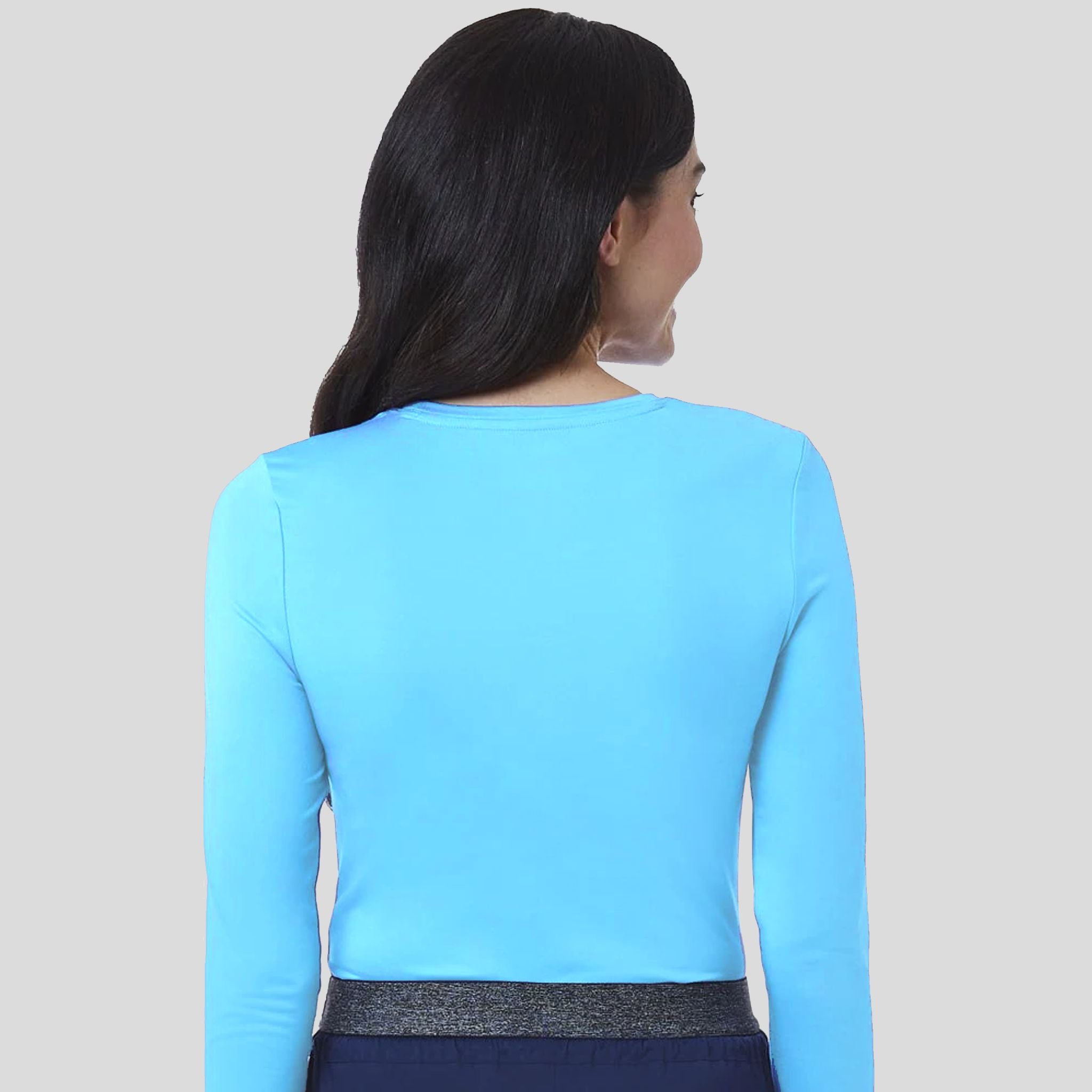 Women's Basic Long Sleeve Under Scrub Tee