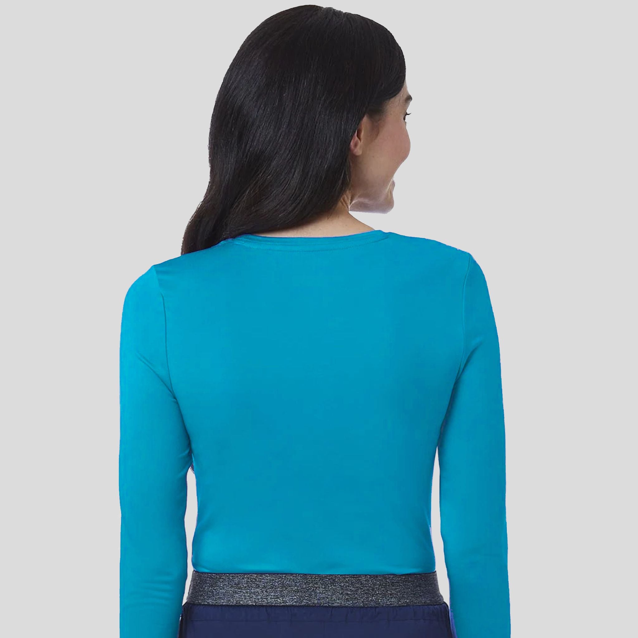 Women's Basic Long Sleeve Under Scrub Tee