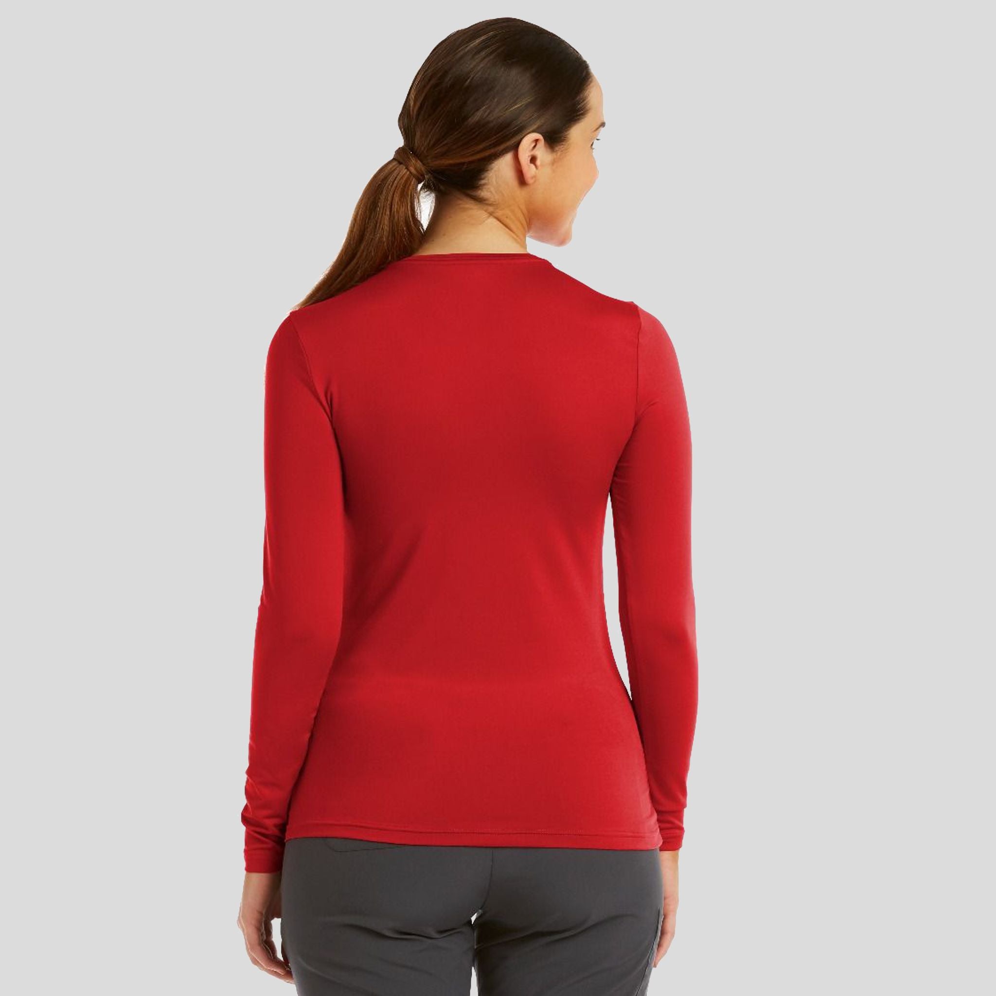 Women's Basic Long Sleeve Under Scrub Tee