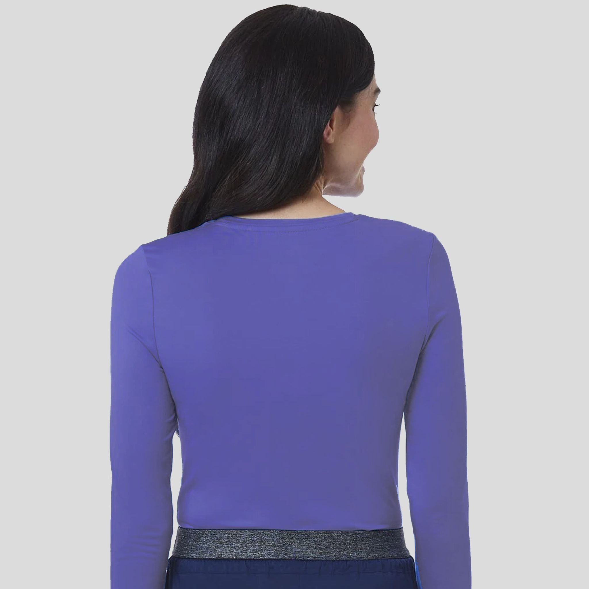 Women's Basic Long Sleeve Under Scrub Tee