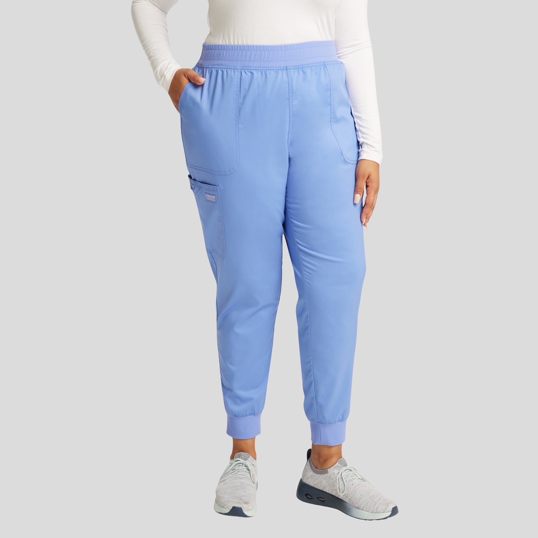 Women's Mid Rise Jogger Scrub Pant
