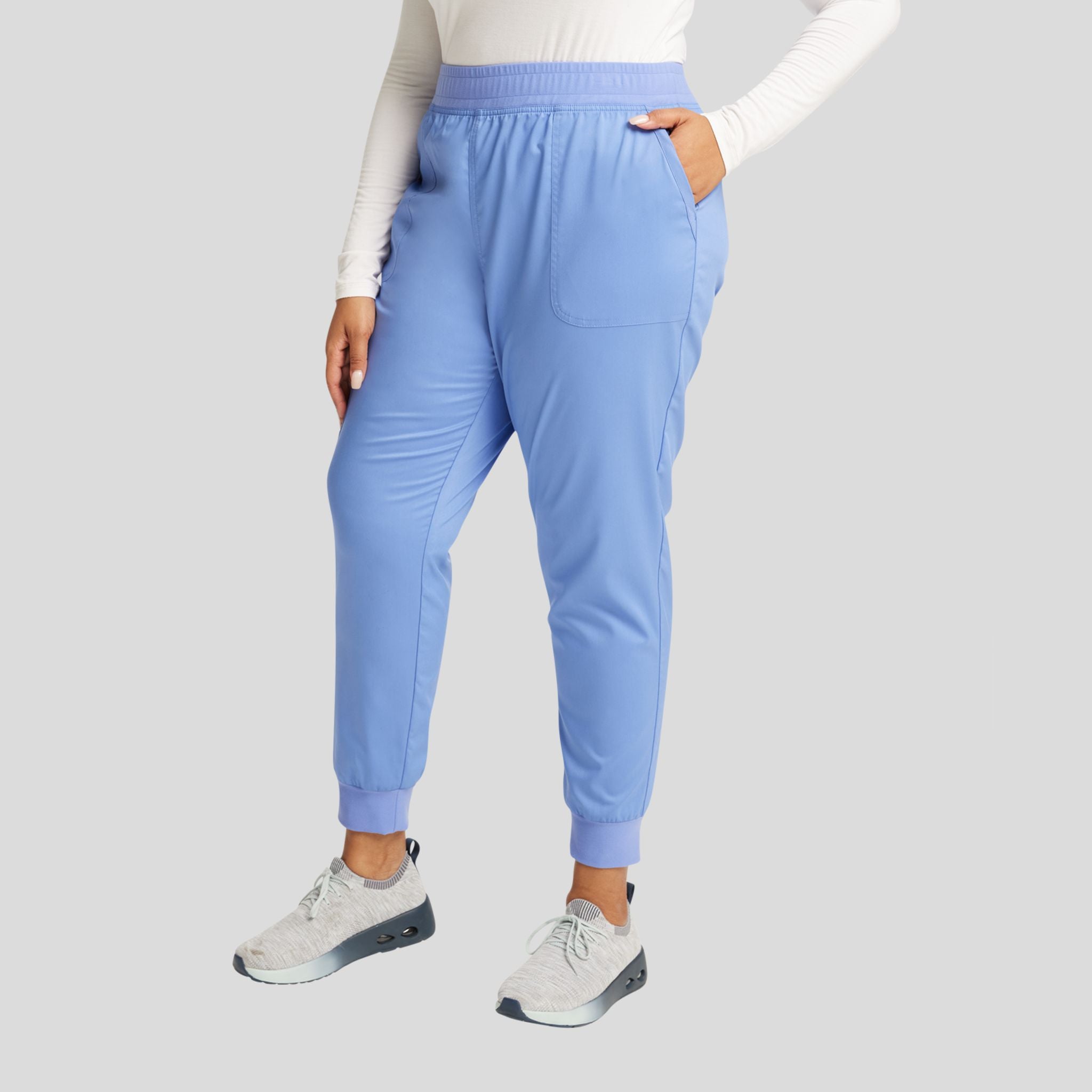 Women's Mid Rise Jogger Scrub Pant