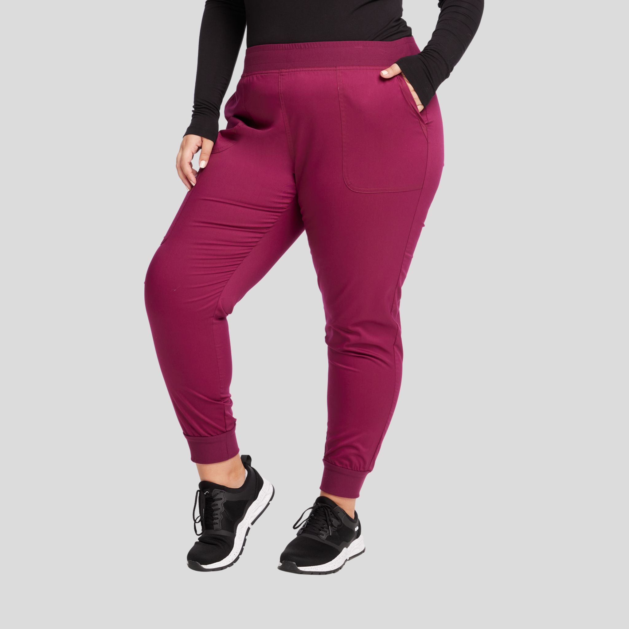 Women's Mid Rise Jogger Scrub Pant