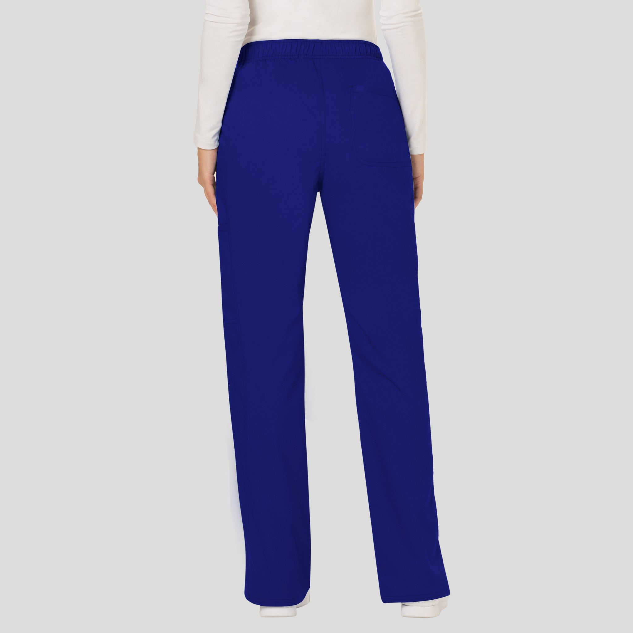 Women's Drawstring Flare Scrub Pant