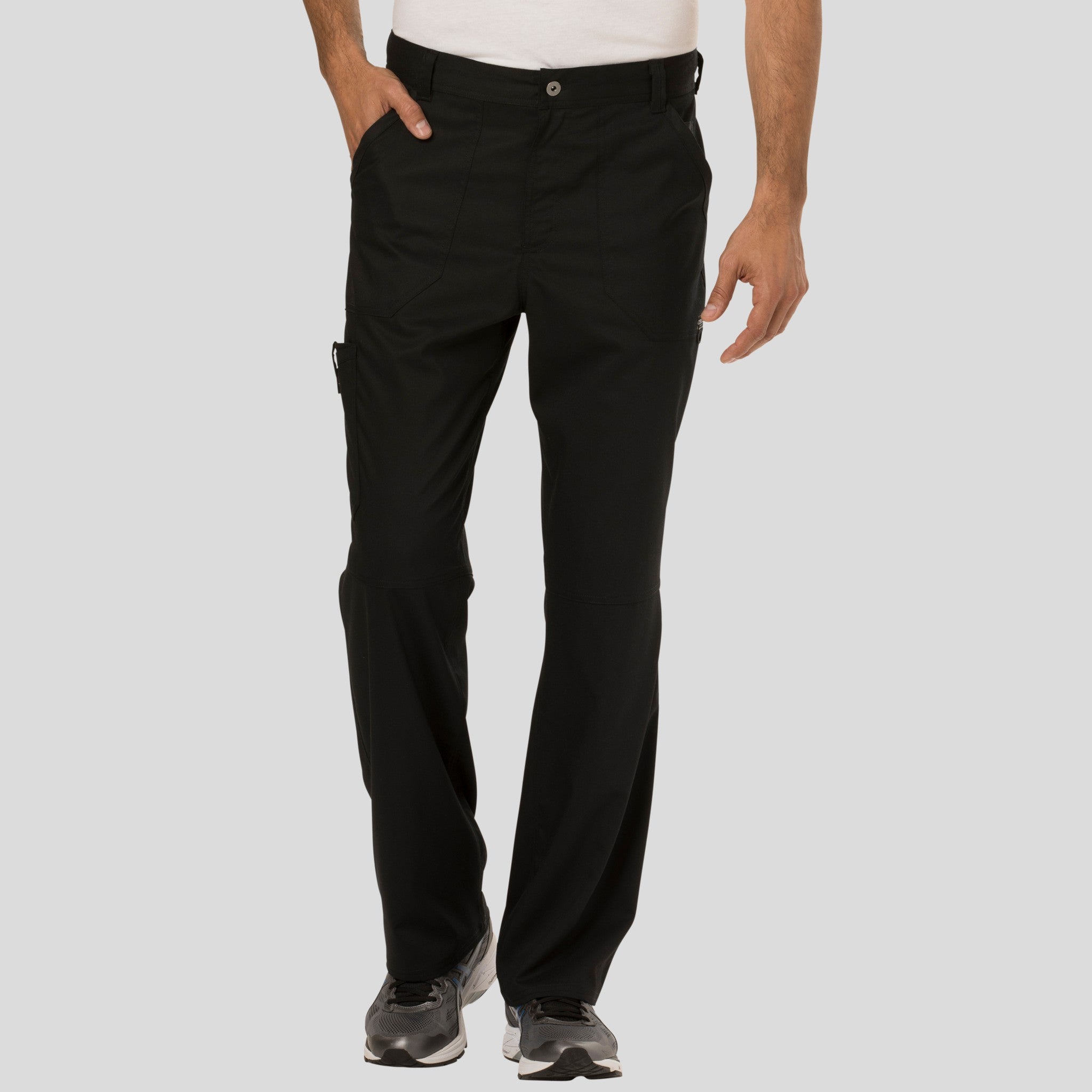 Men's Zip Fly Cargo Scrub Pant