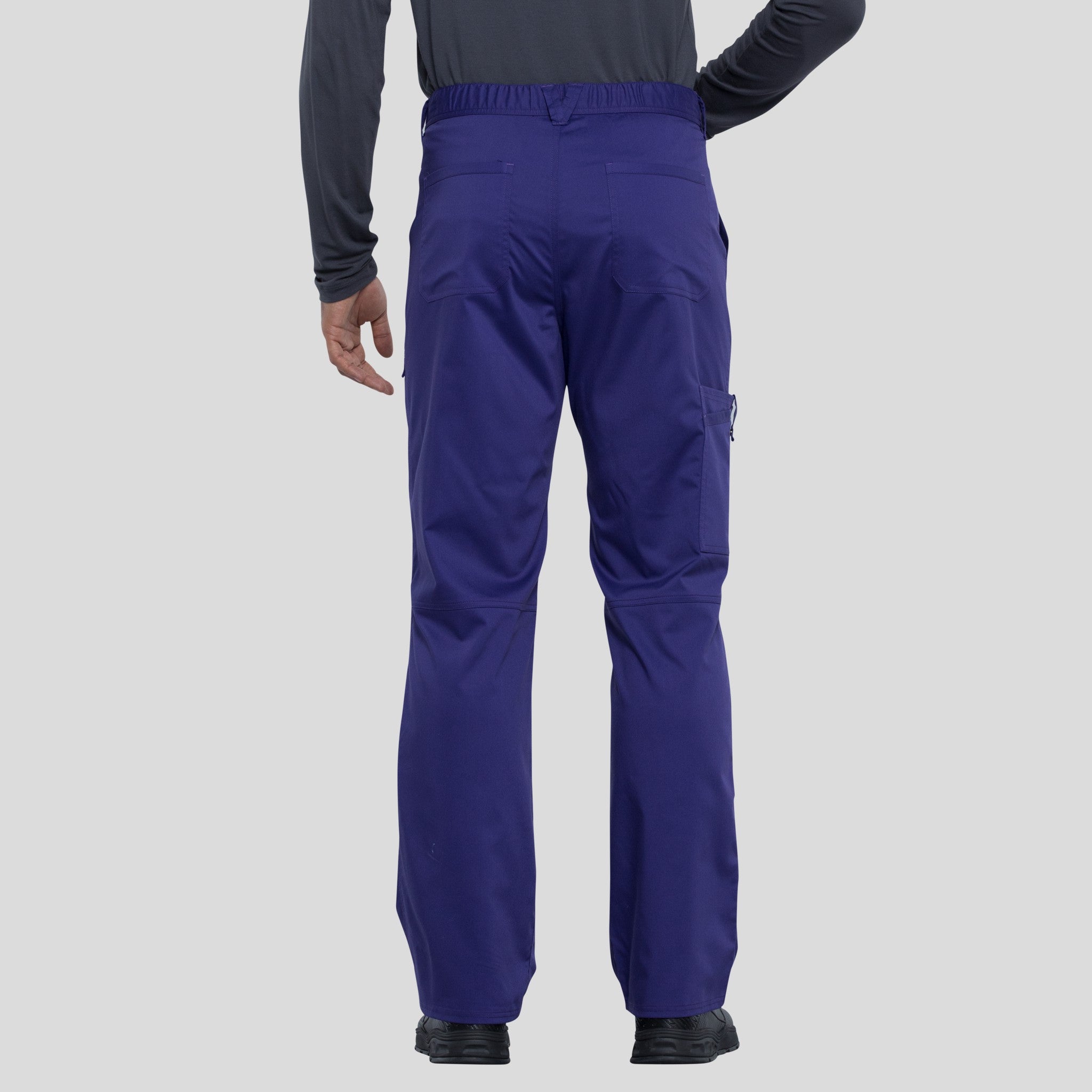Men's Zip Fly Cargo Scrub Pant