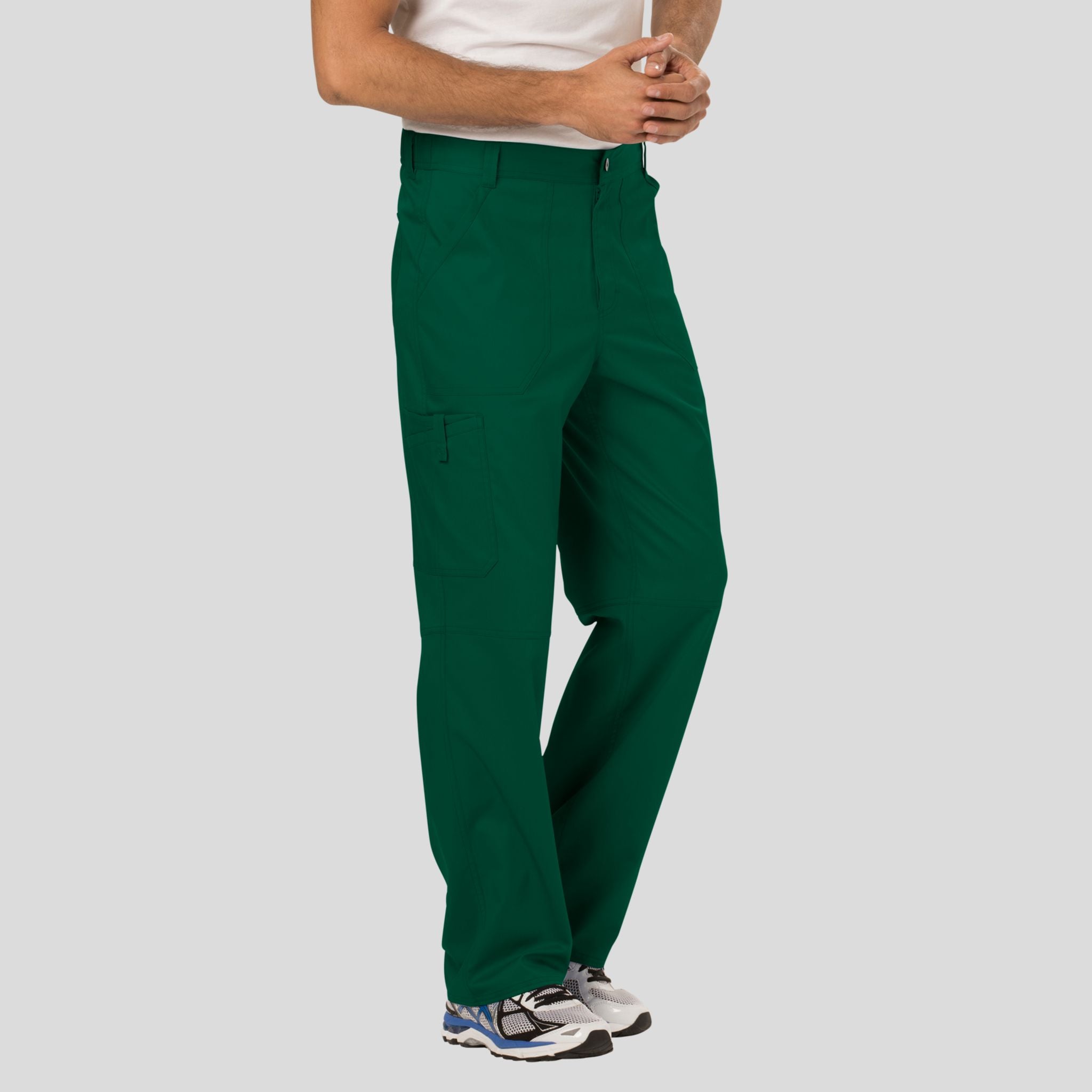Men's Zip Fly Cargo Scrub Pant