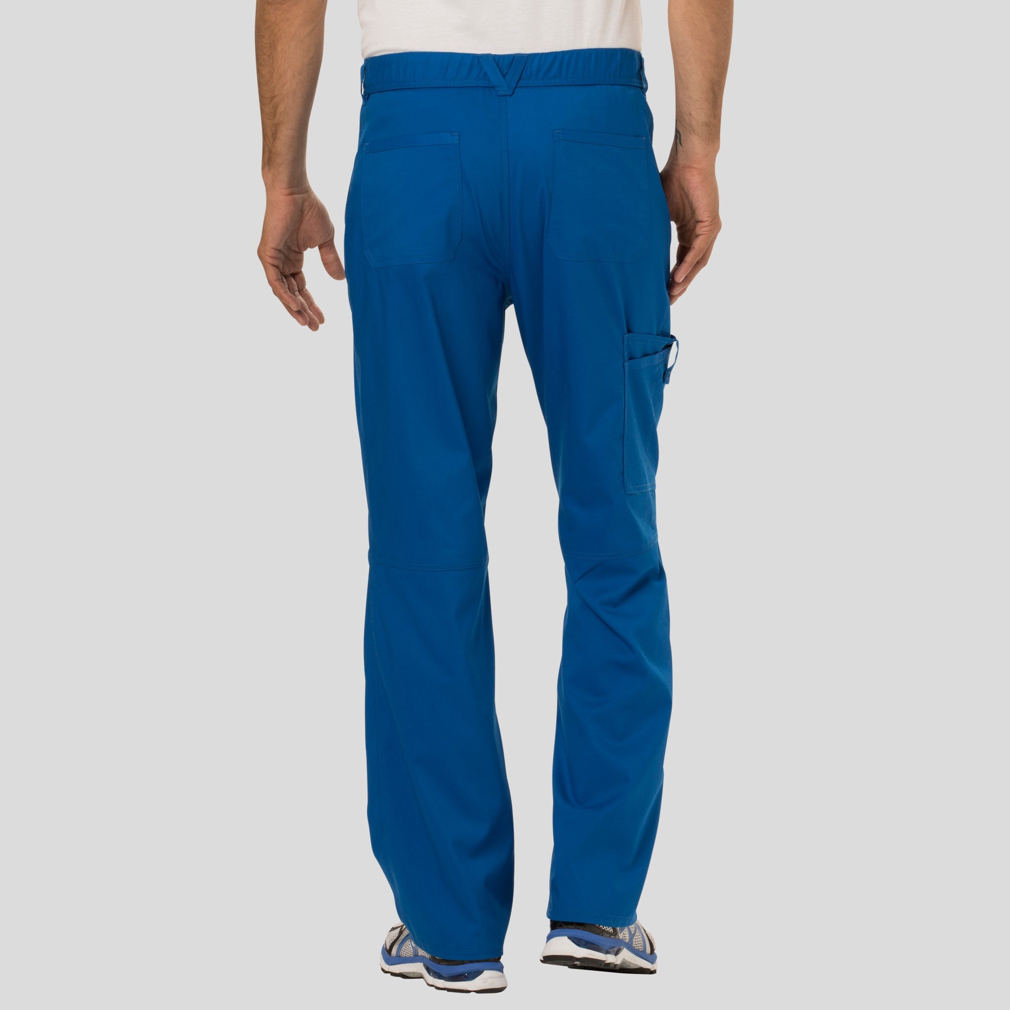 Men's Zip Fly Cargo Scrub Pant