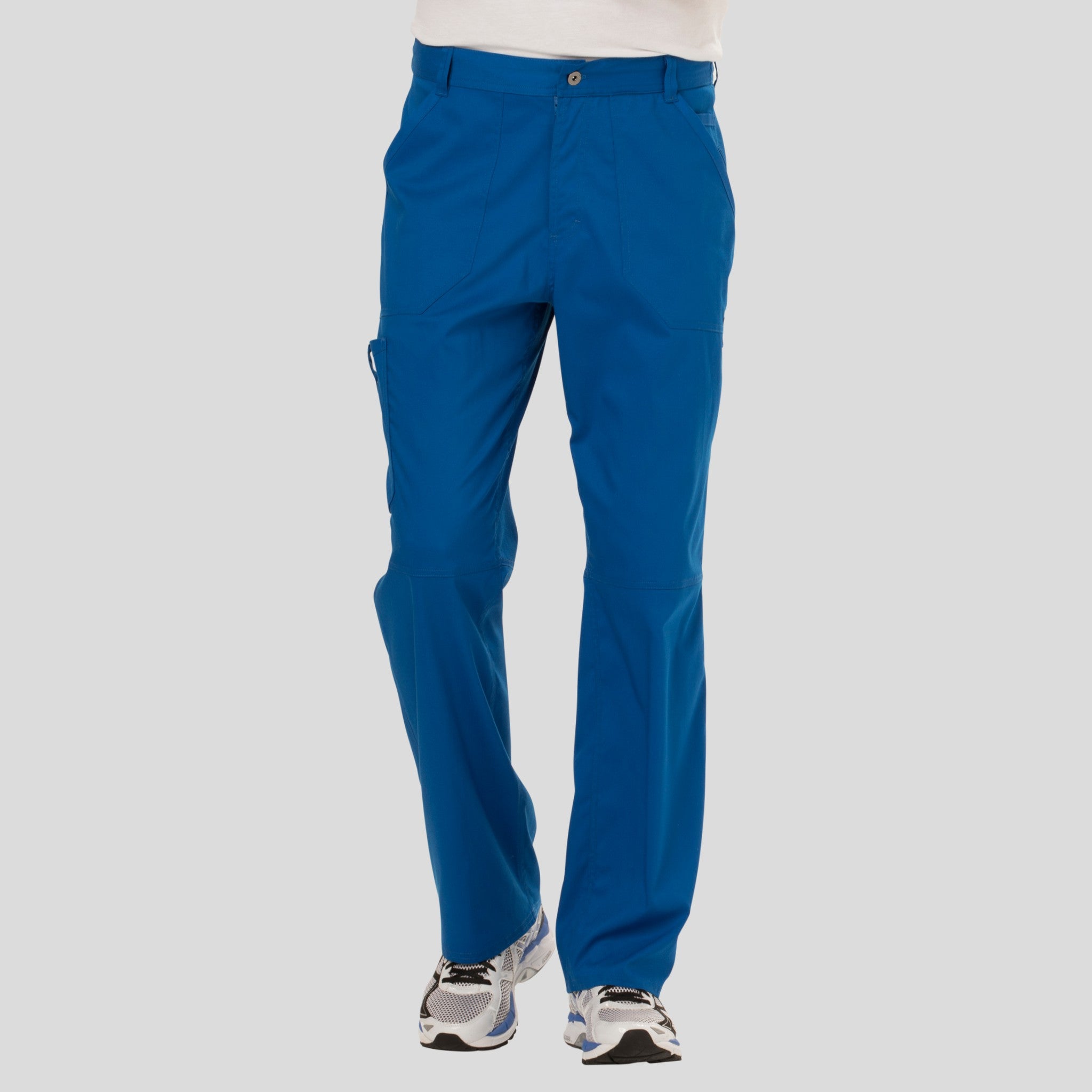 Men's Zip Fly Cargo Scrub Pant