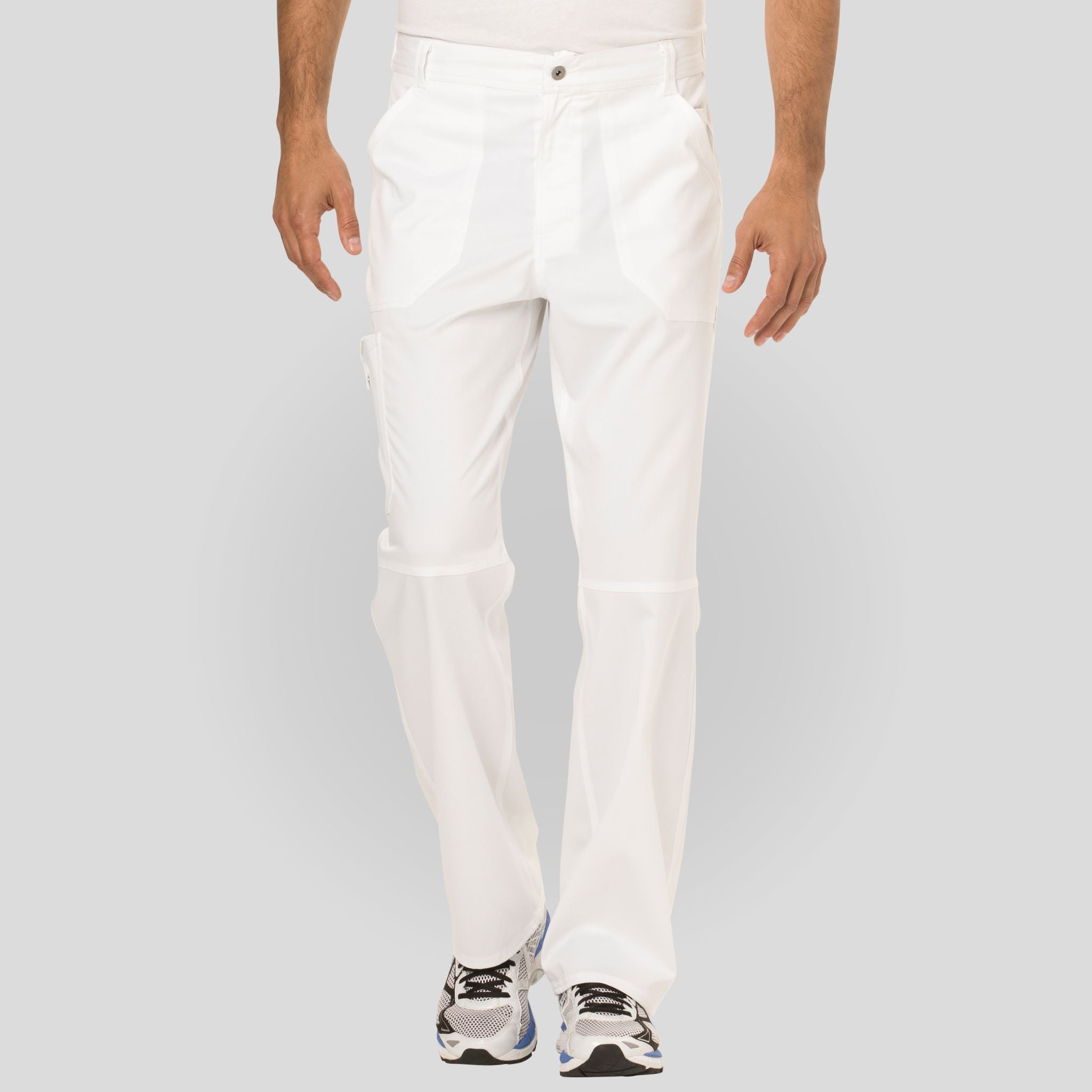 Men's Zip Fly Cargo Scrub Pant