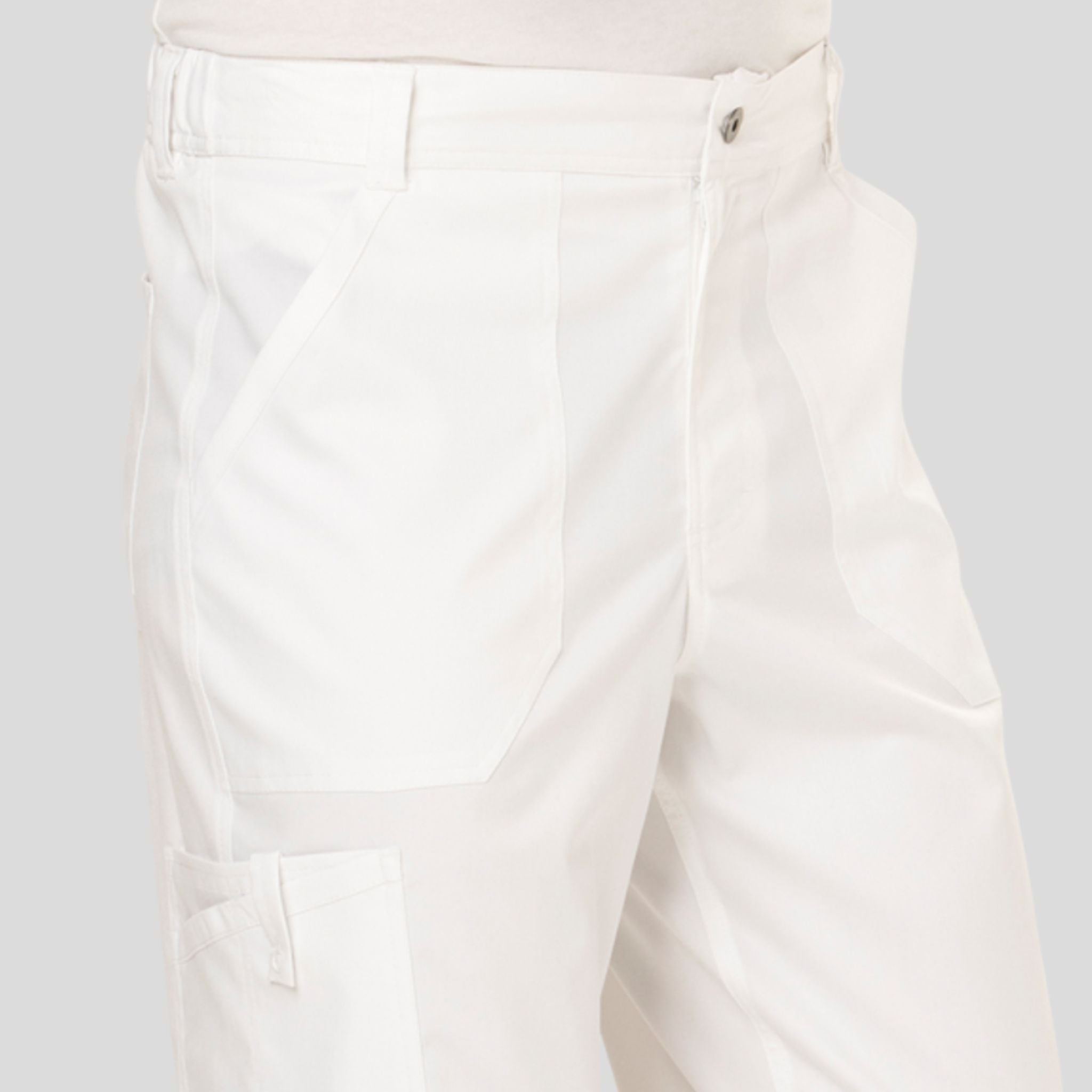 Men's Zip Fly Cargo Scrub Pant
