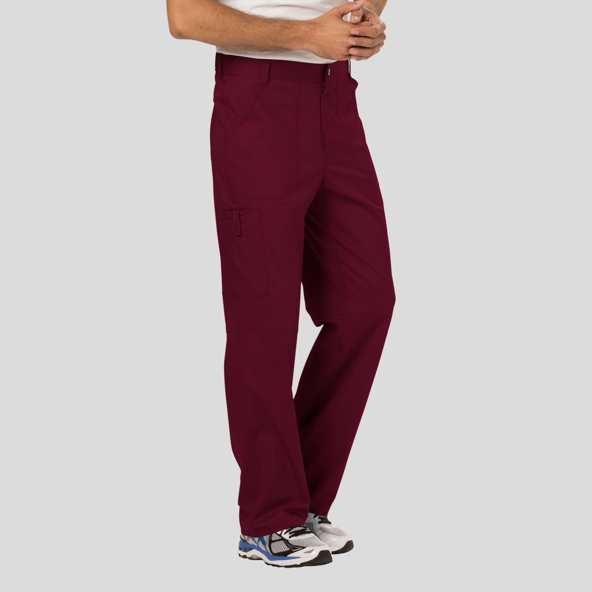 Men's Zip Fly Cargo Scrub Pant