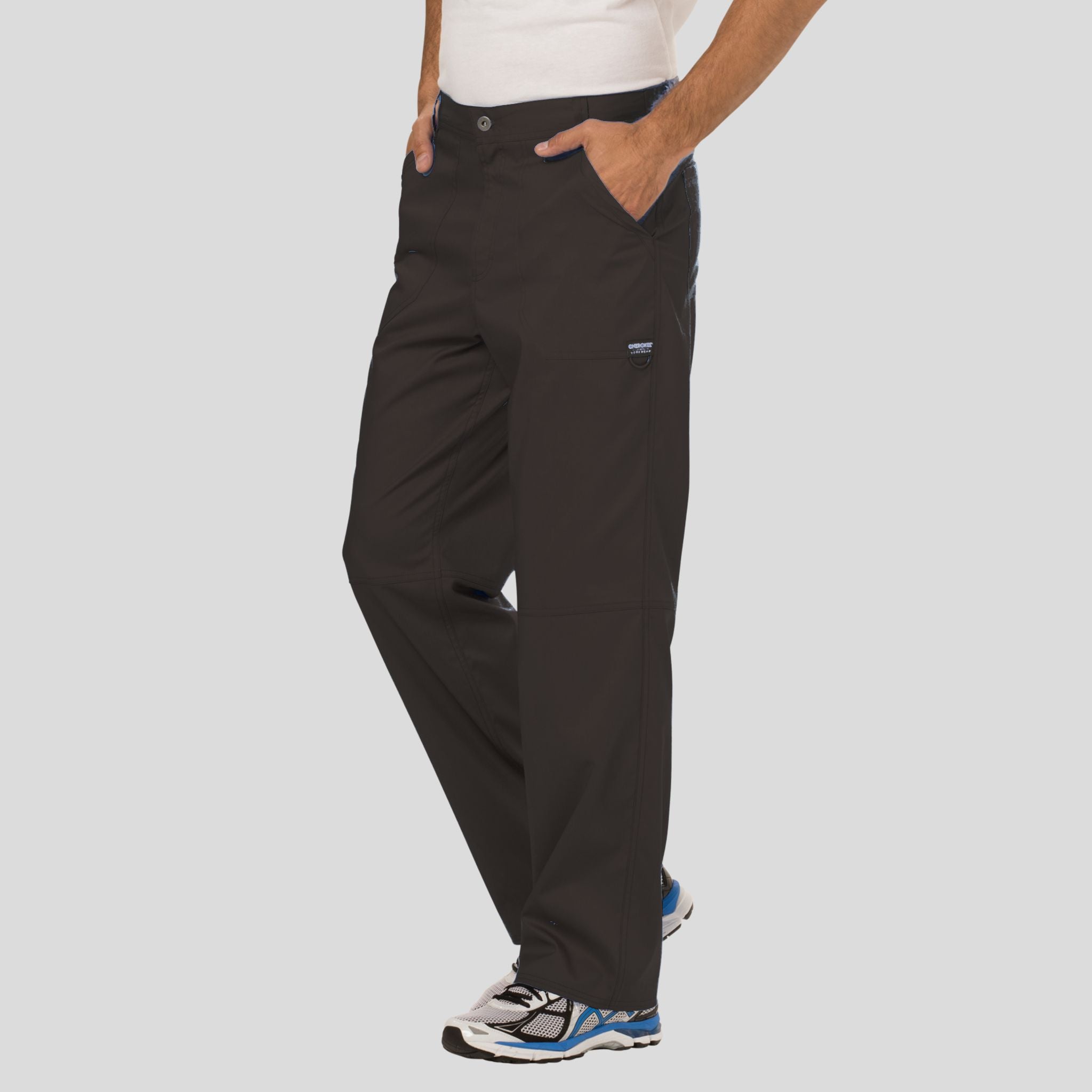 Men's Zip Fly Cargo Scrub Pant