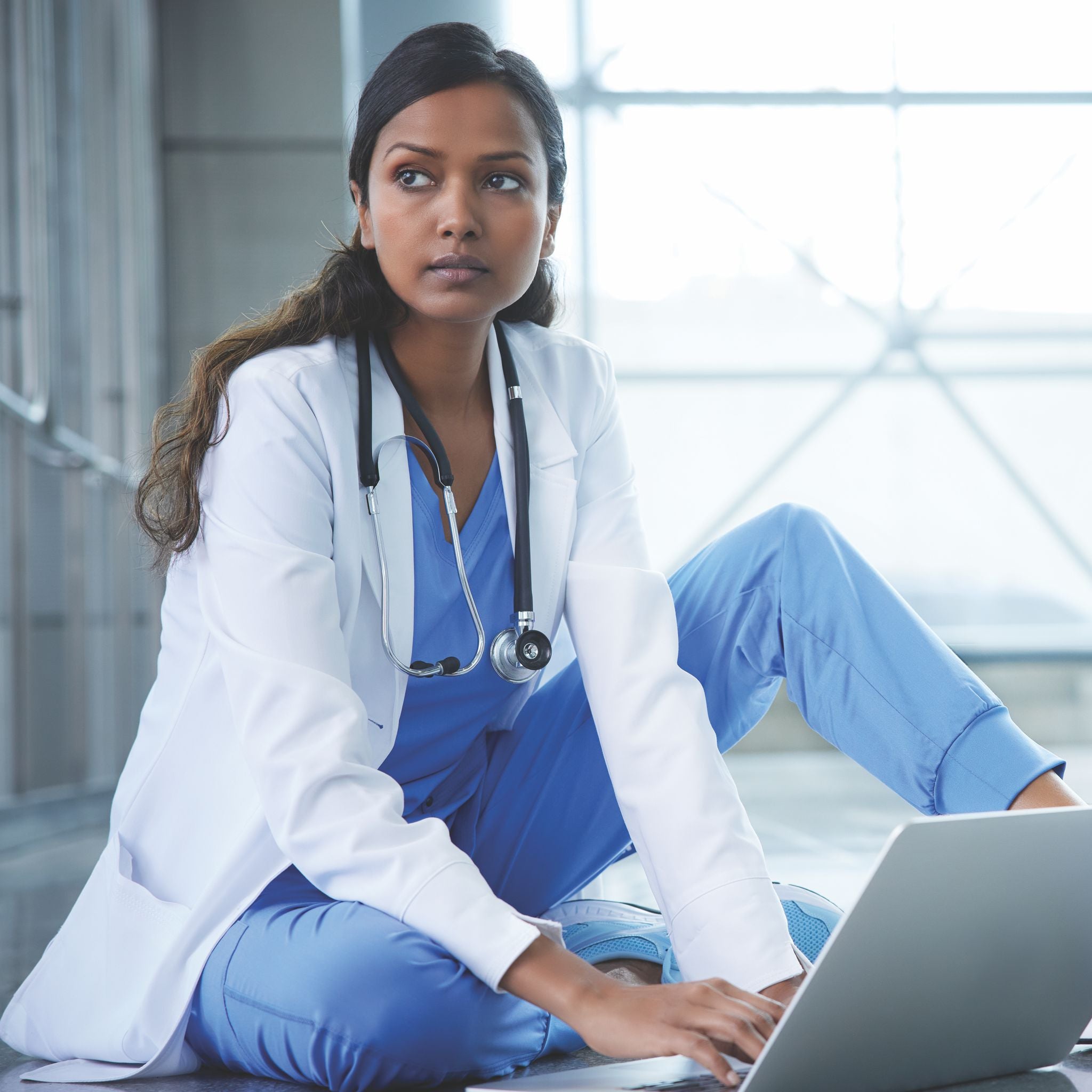 Women's Full Length Lab Coat's