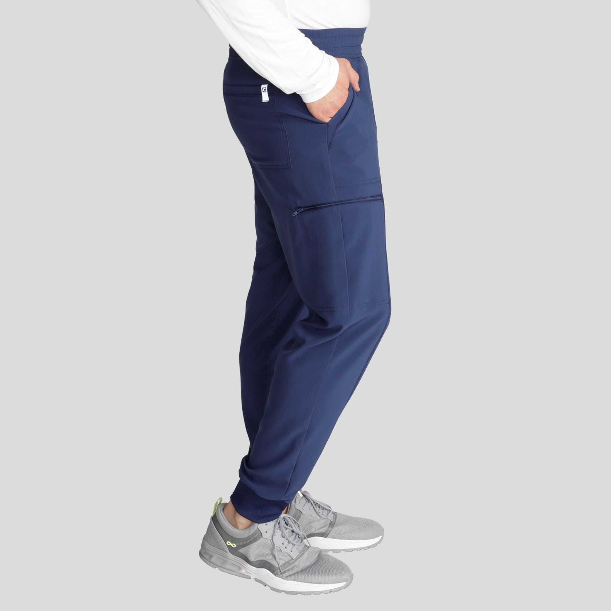 Men's Mid Rise Jogger Scrub Pant