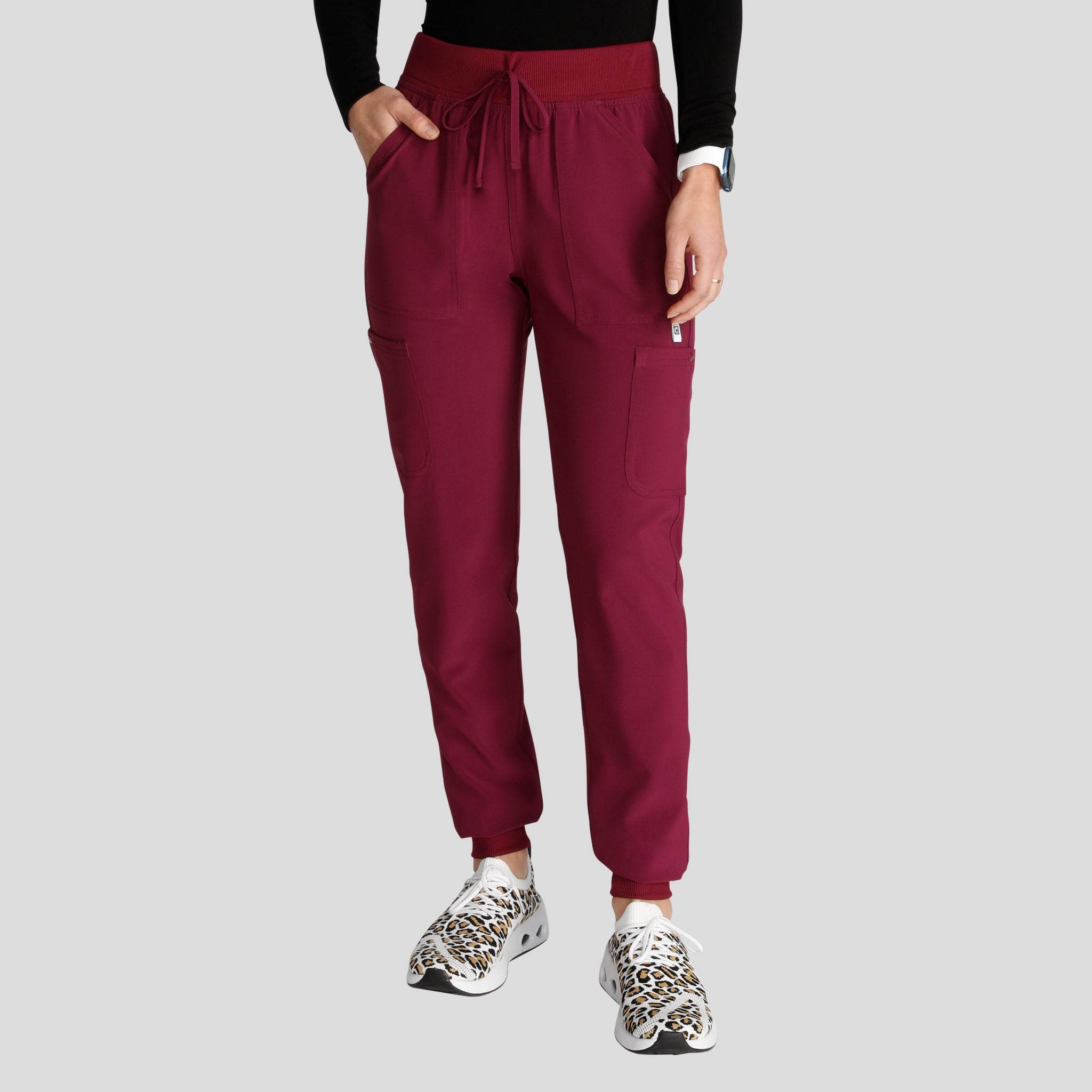 Women's Natural Rise Jogger Scrub Pant