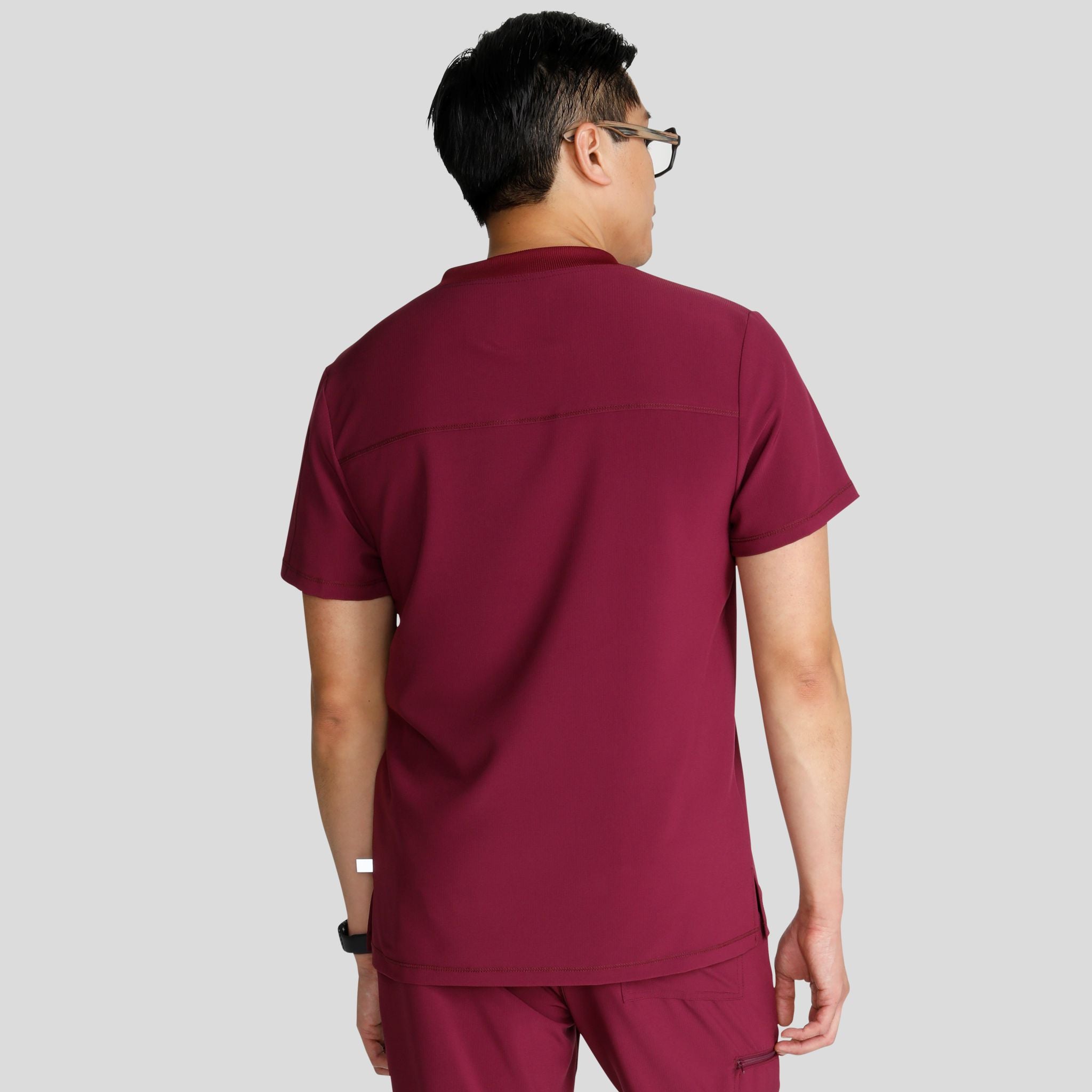 Men's V-Neck Scrub Top