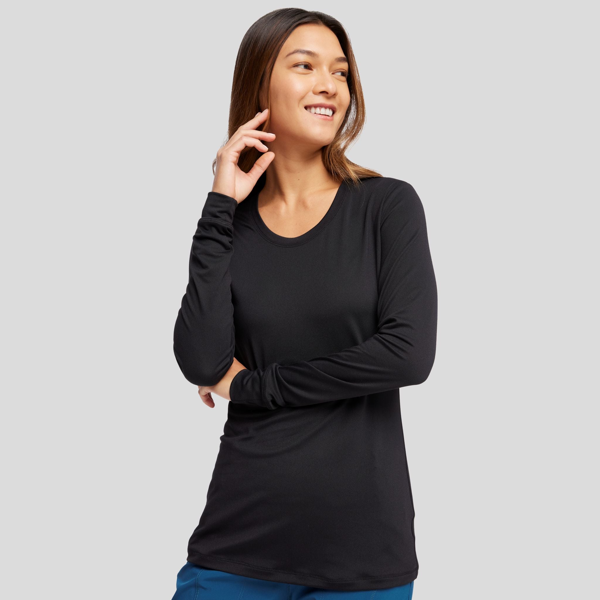 Women's Long Sleeve Underscrub T-Shirt